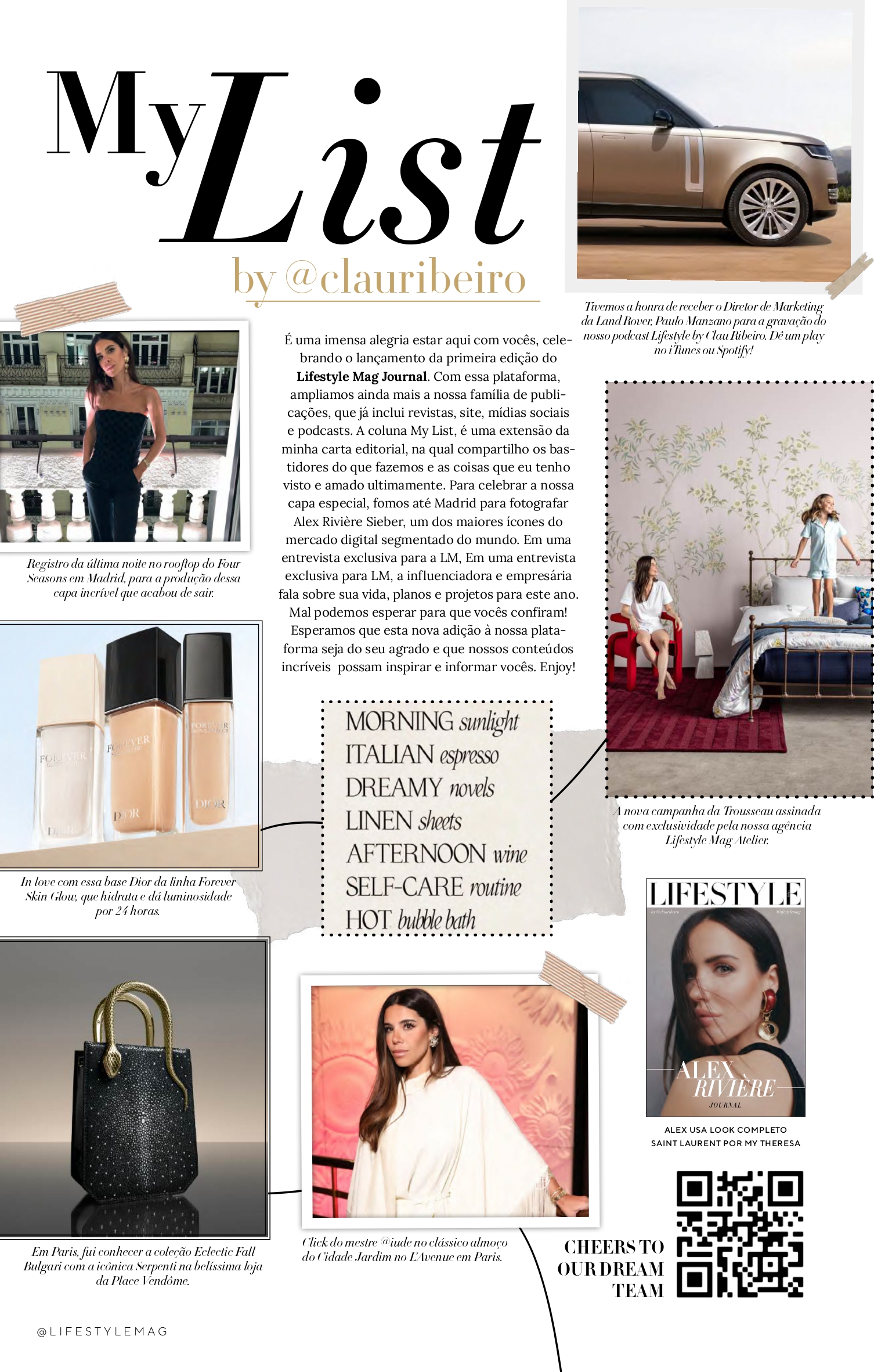 Página da Lifestyle Mag