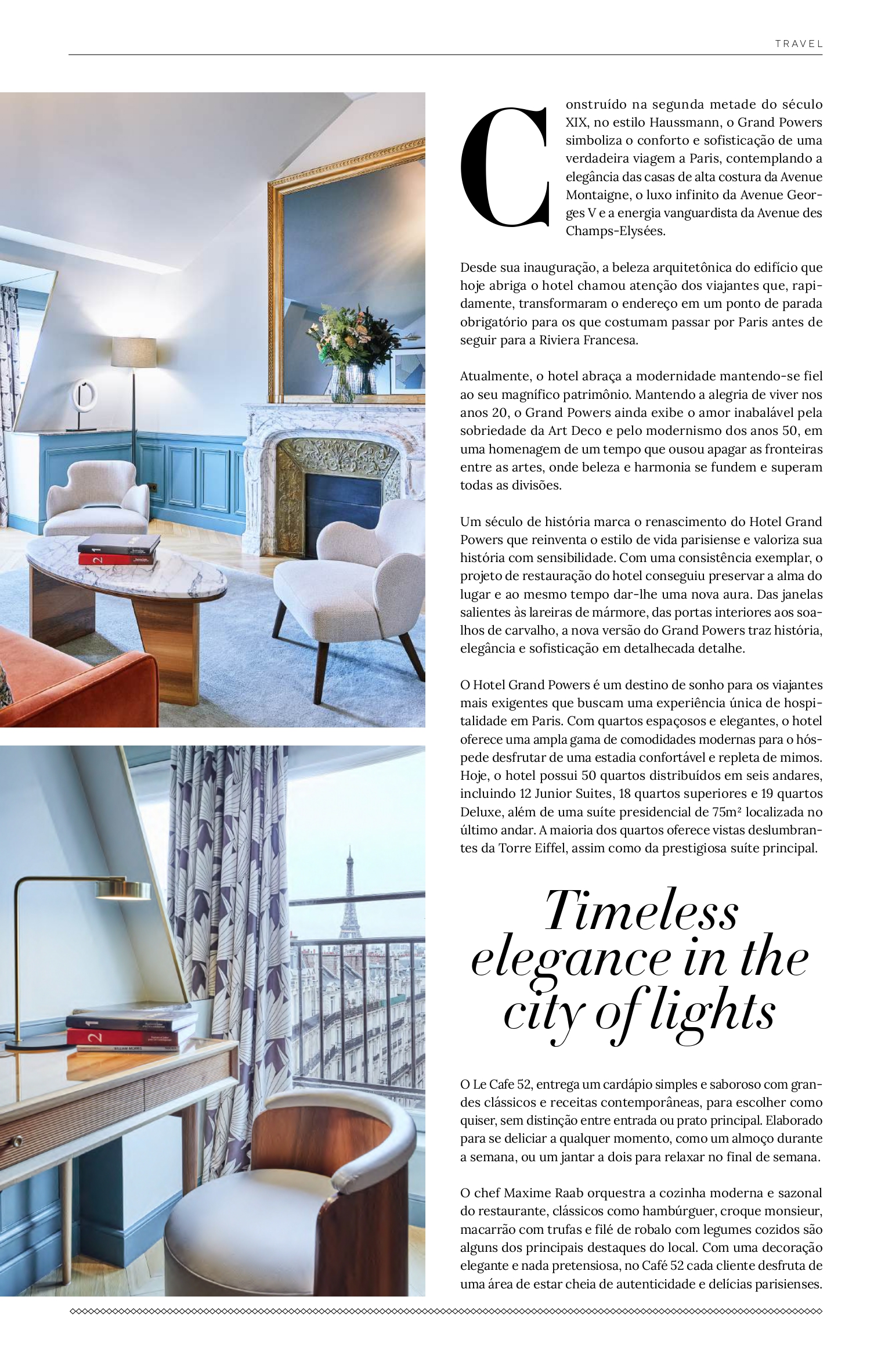Página da Lifestyle Mag