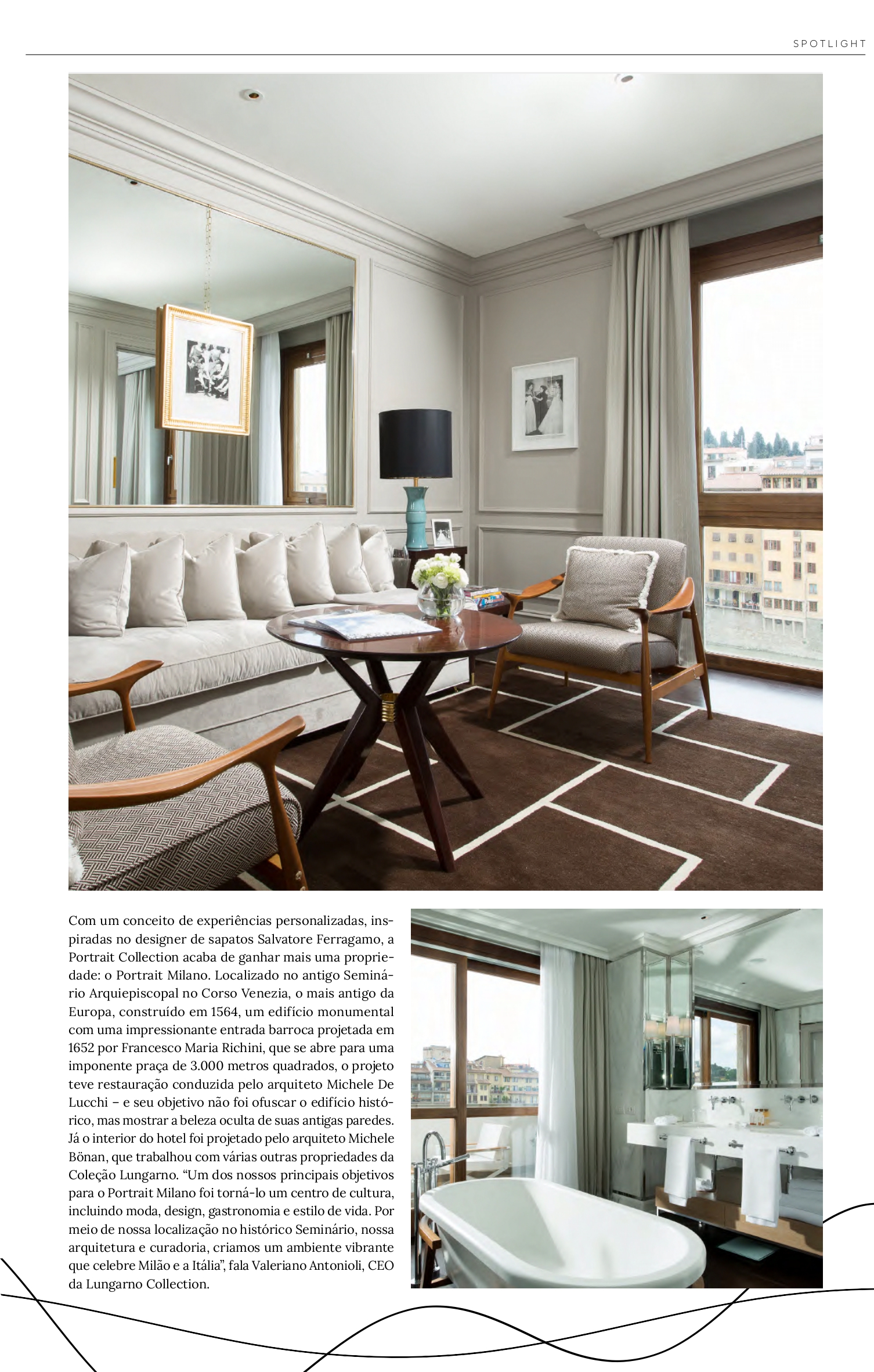 Página da Lifestyle Mag
