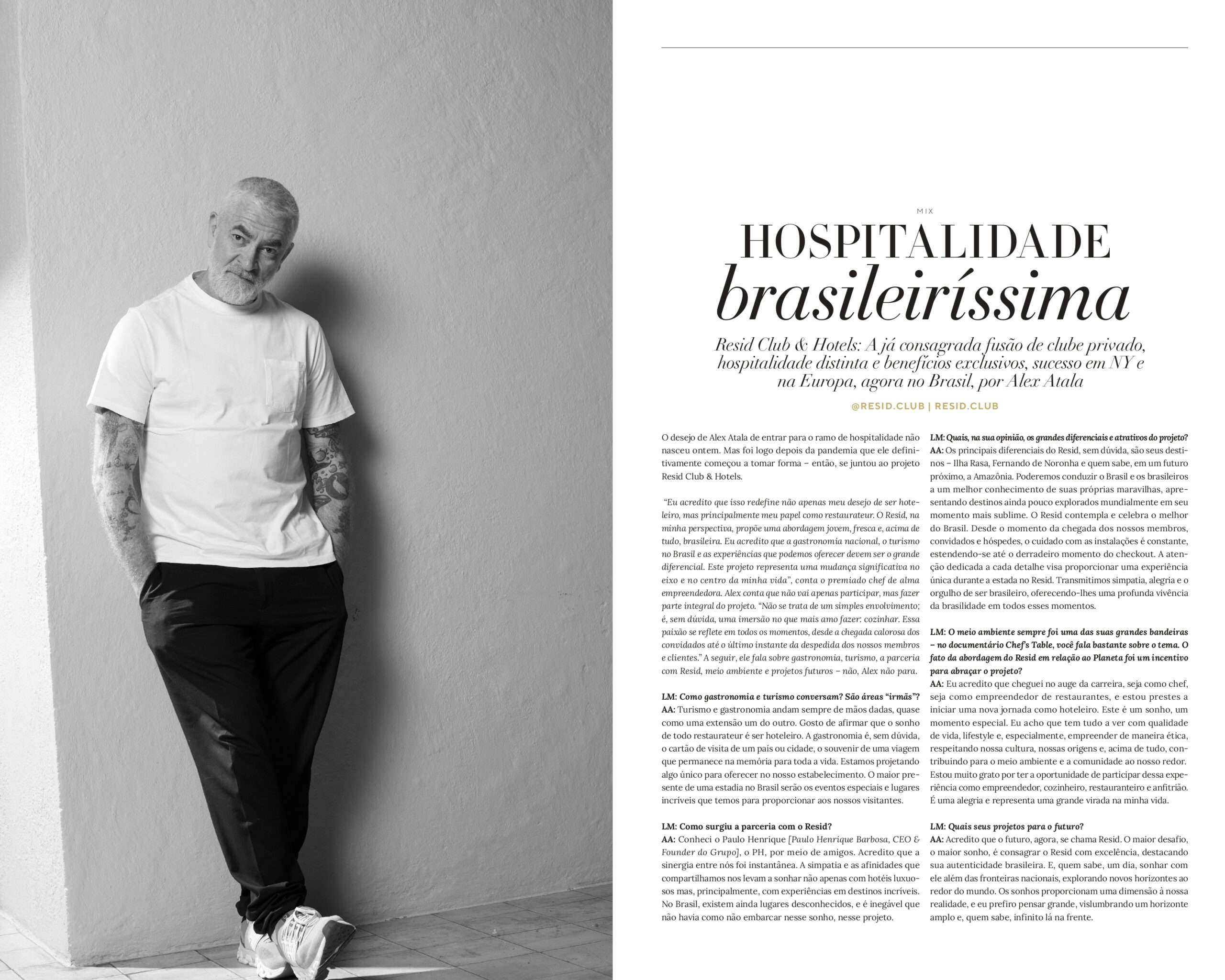 Página da Lifestyle Mag