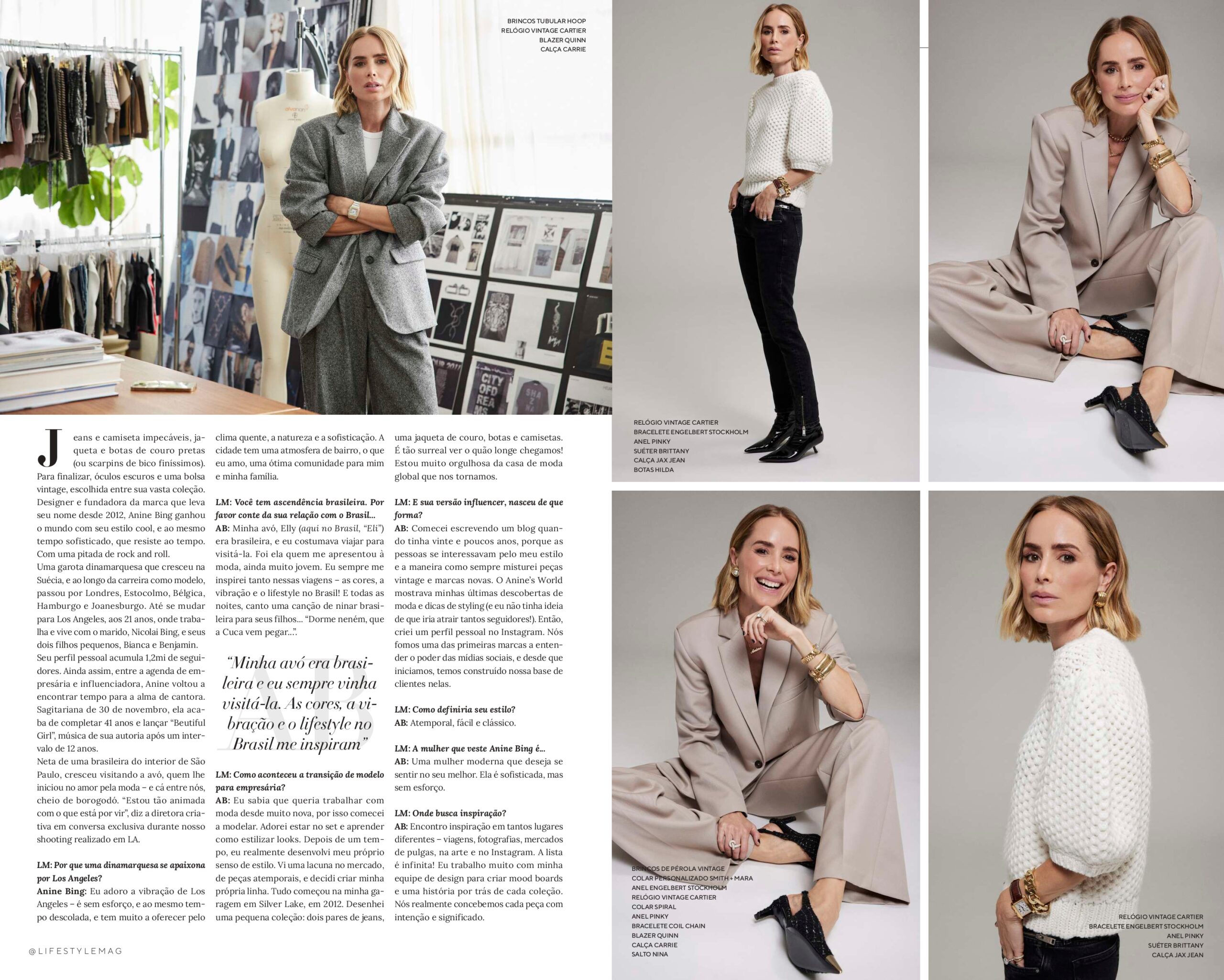 Página da Lifestyle Mag