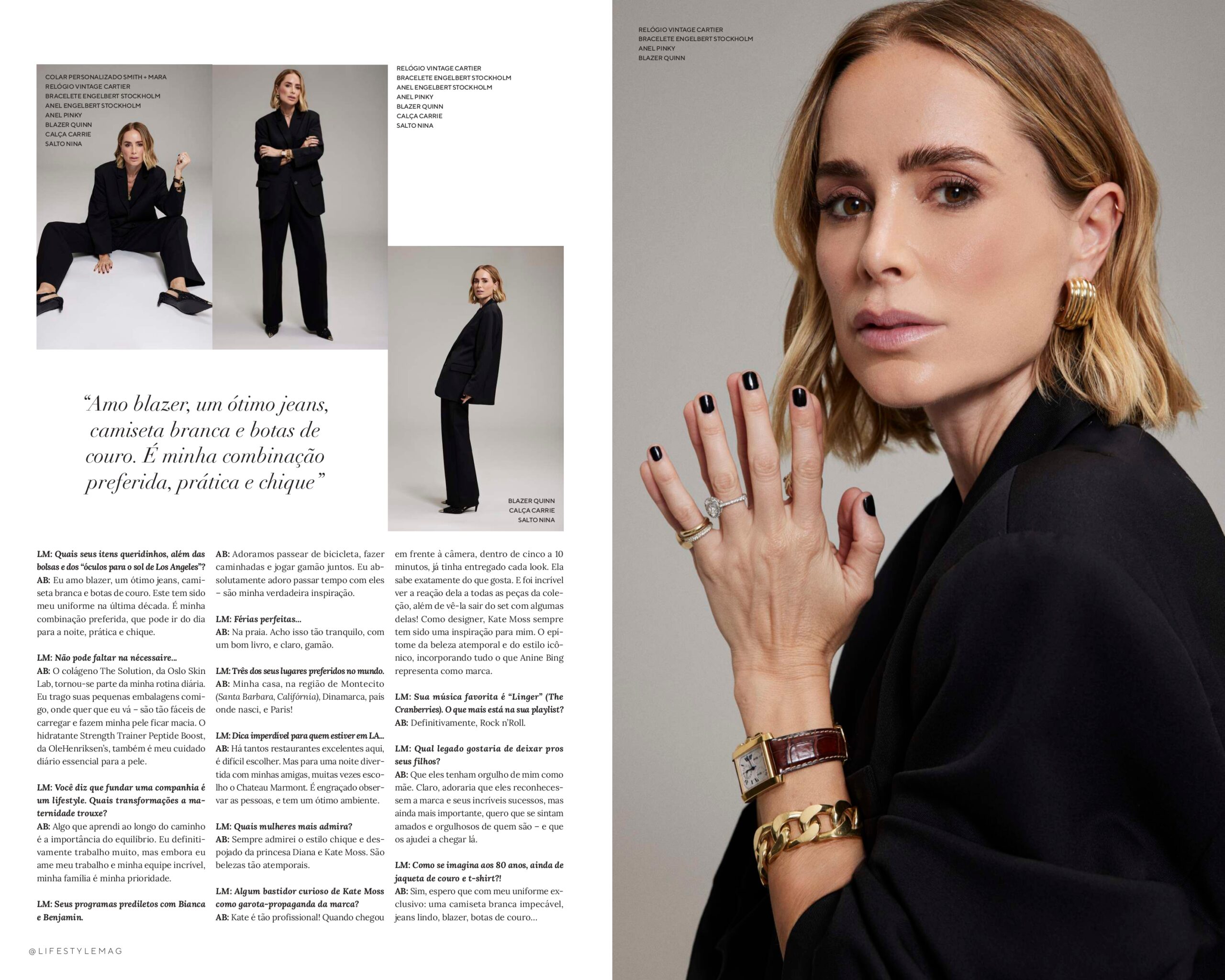 Página da Lifestyle Mag
