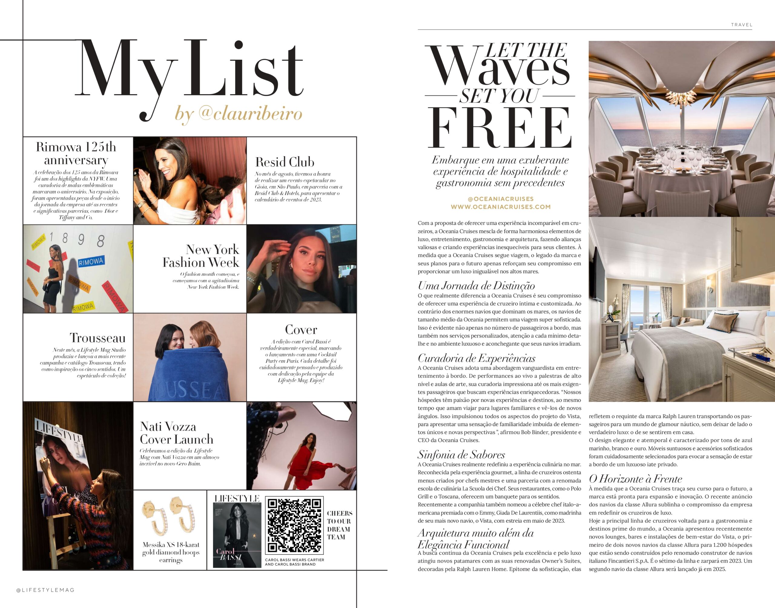 Página da Lifestyle Mag