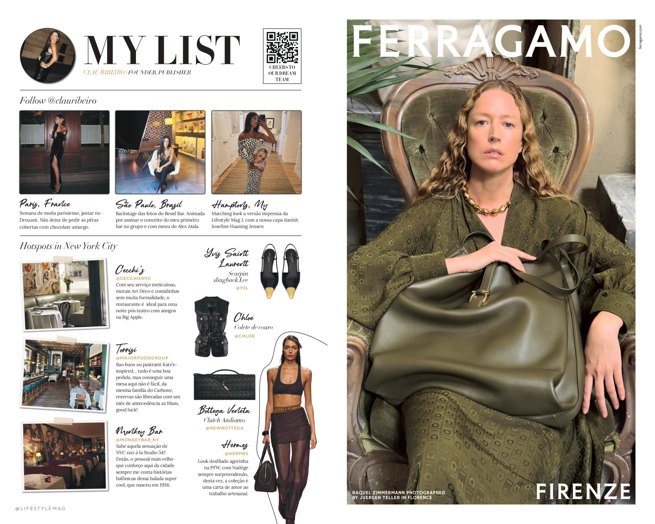 Página da Lifestyle Mag