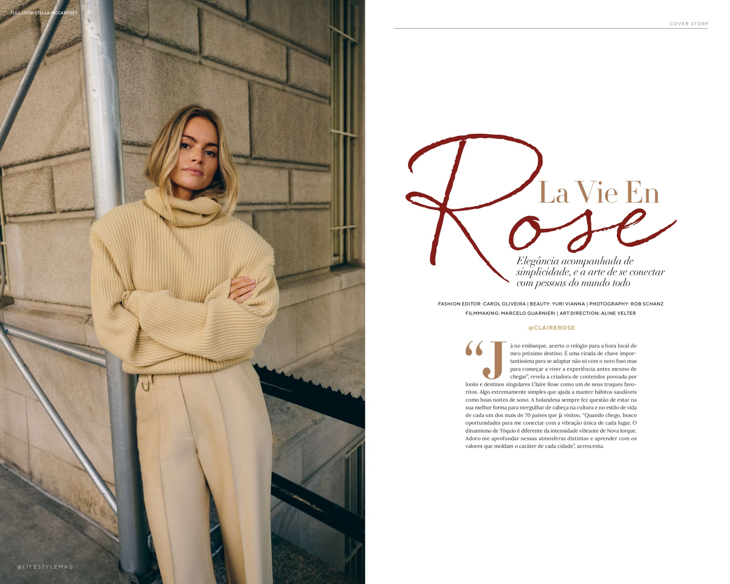 Página da Lifestyle Mag