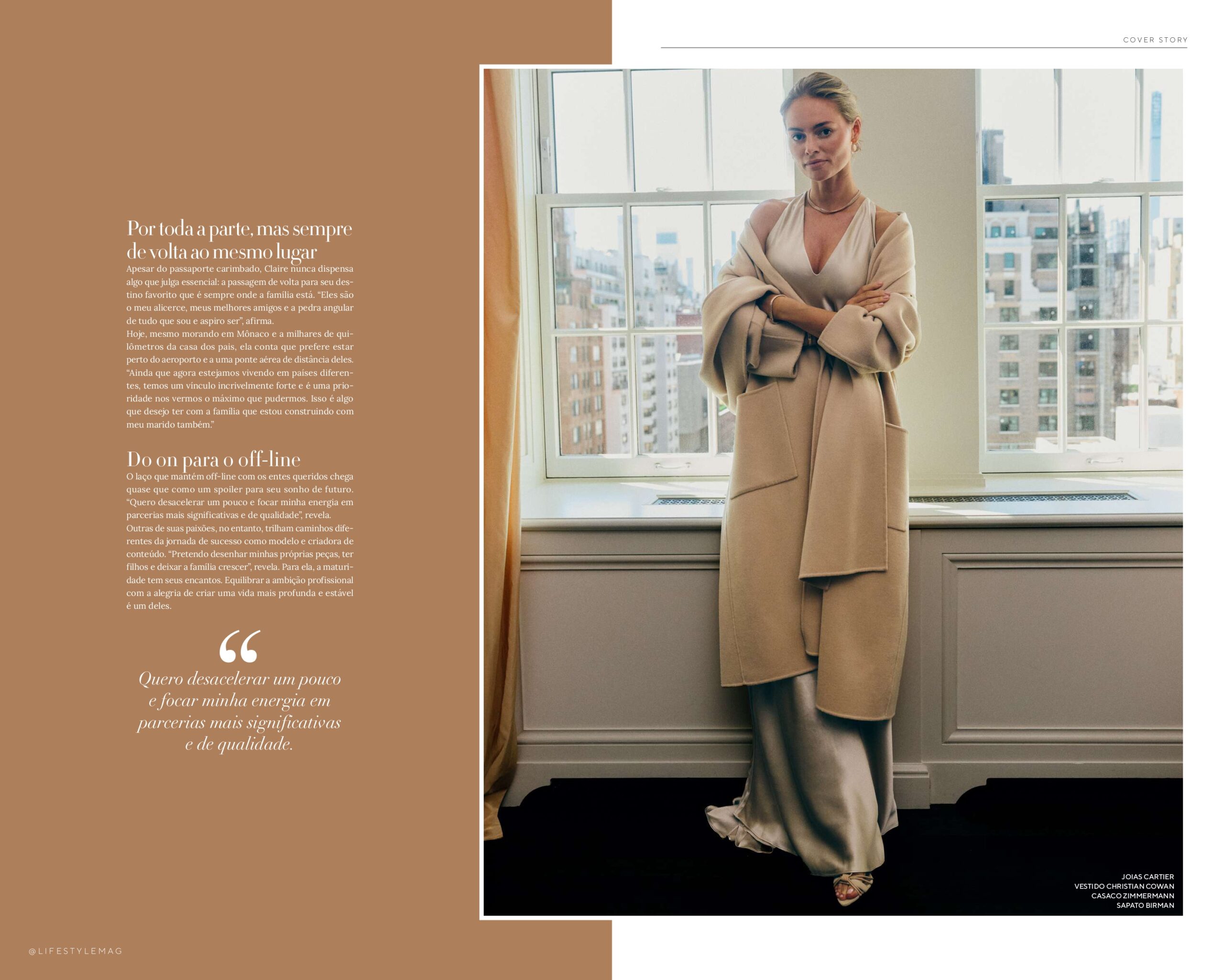 Página da Lifestyle Mag
