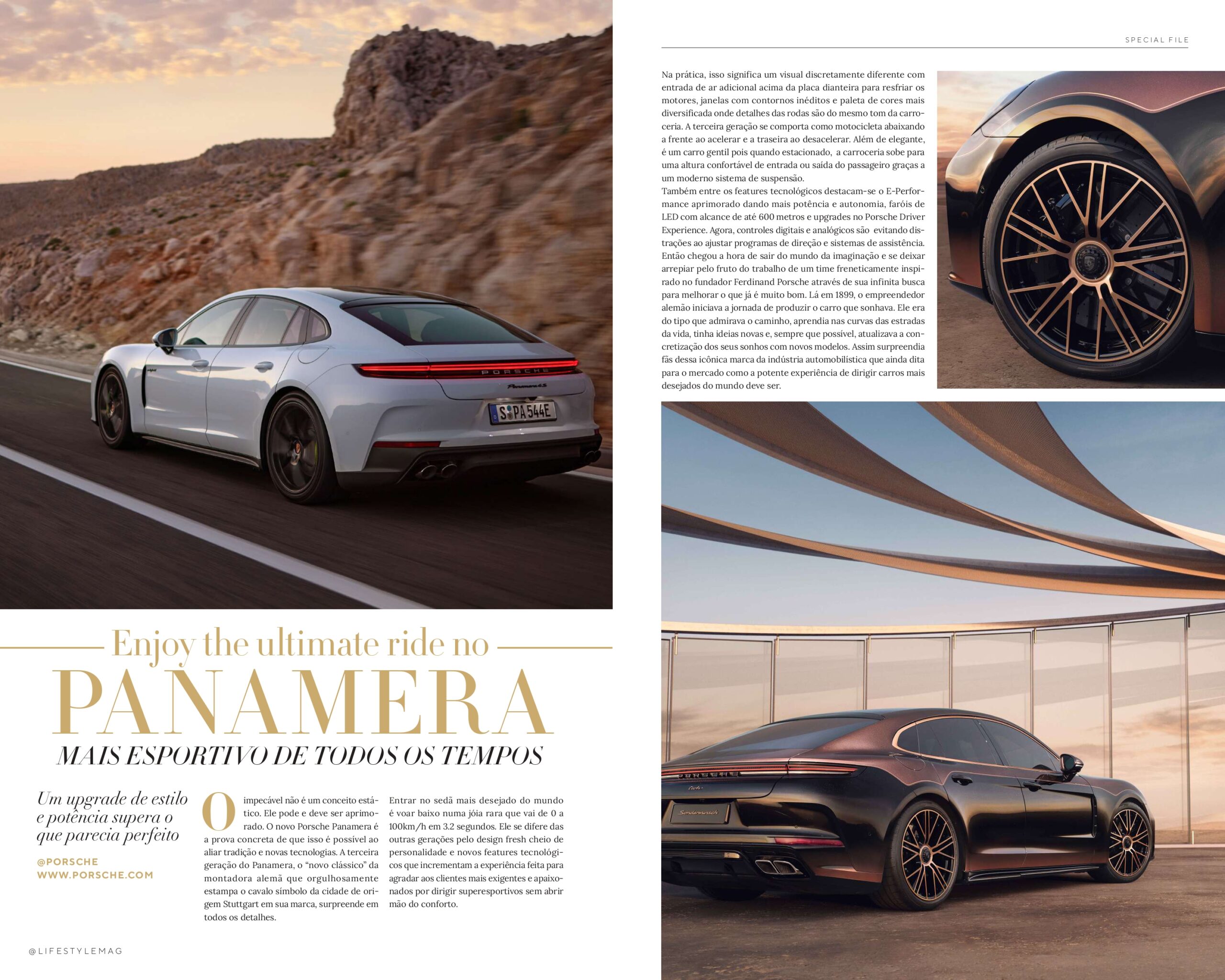 Página da Lifestyle Mag