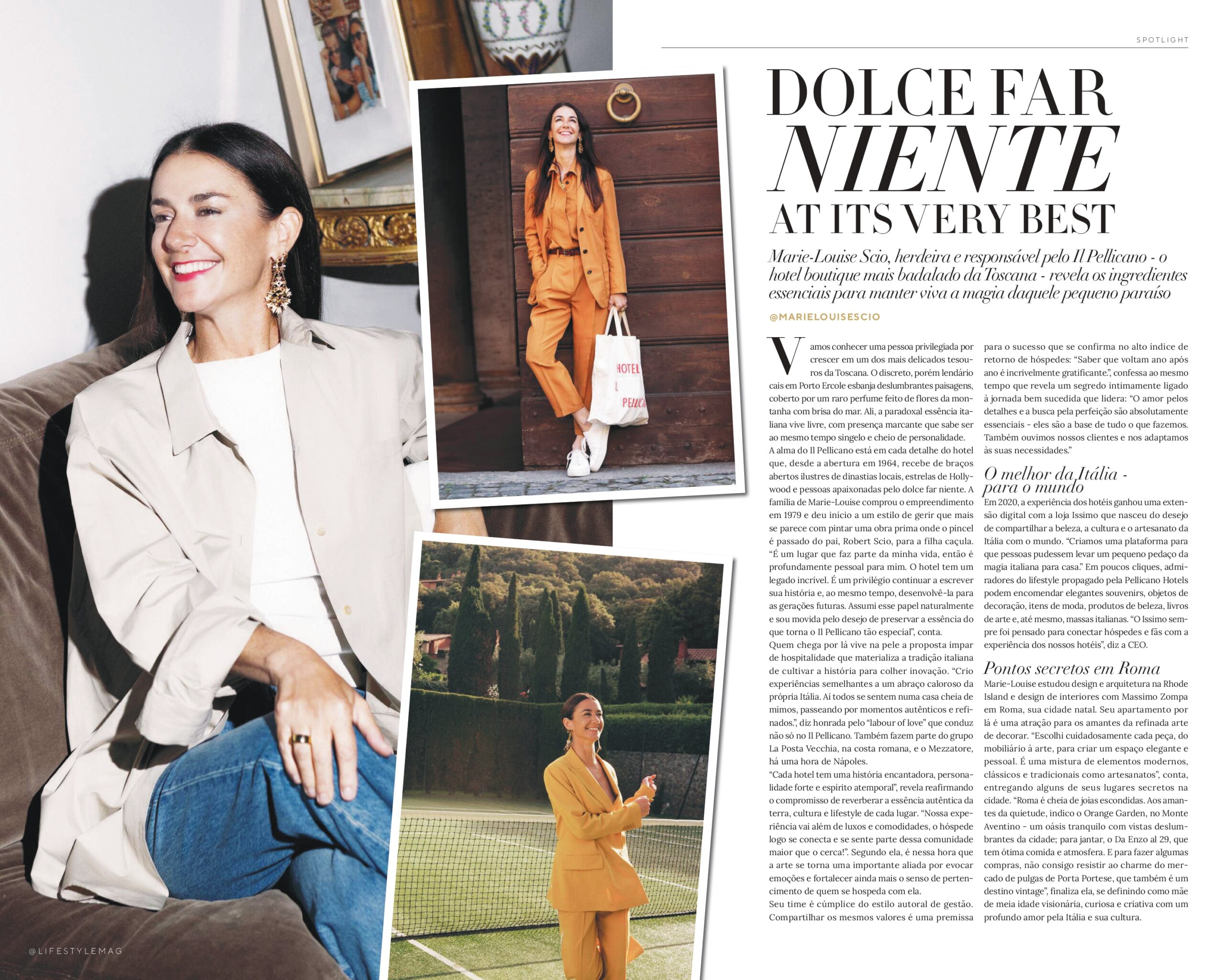 Página da Lifestyle Mag