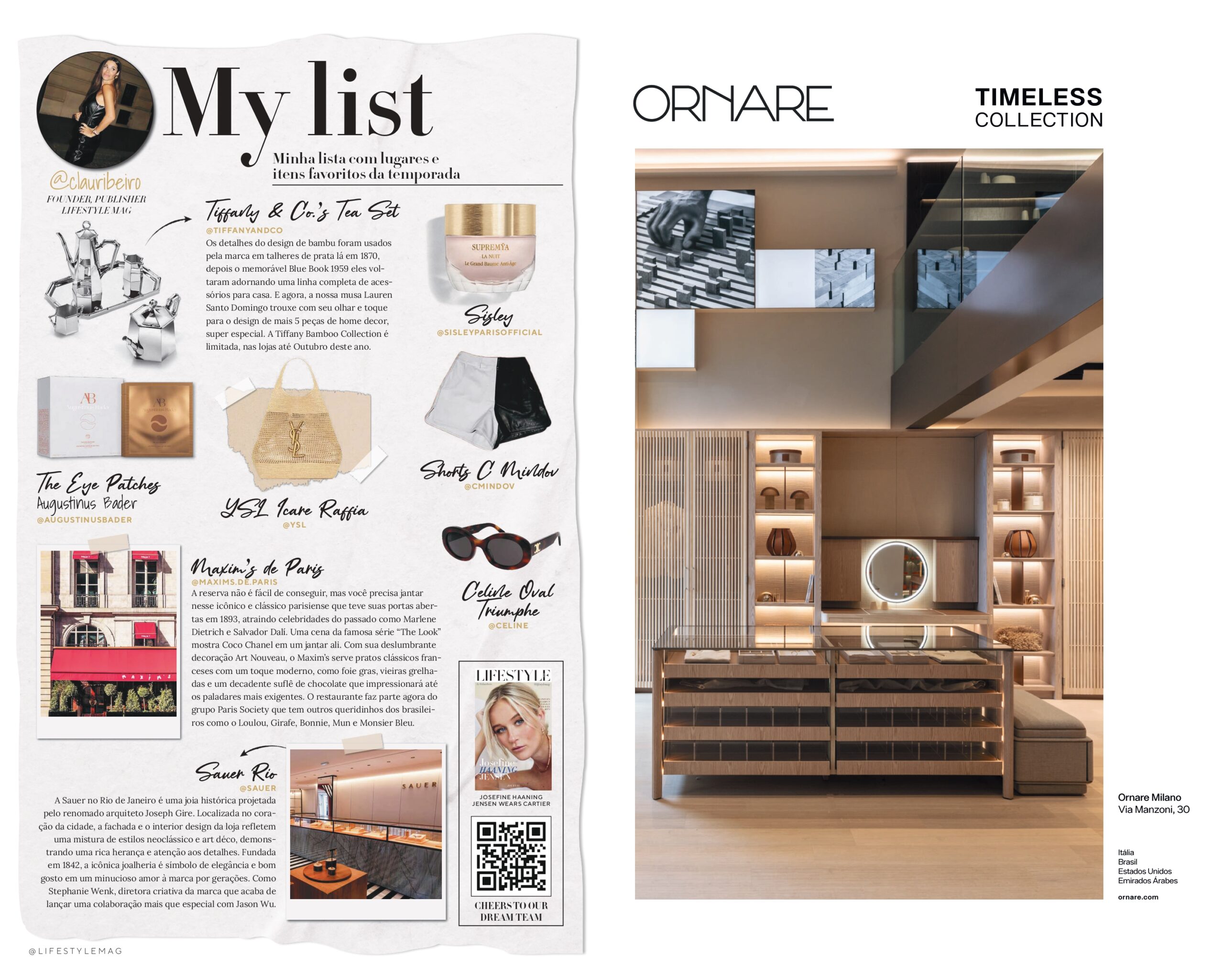 Página da Lifestyle Mag