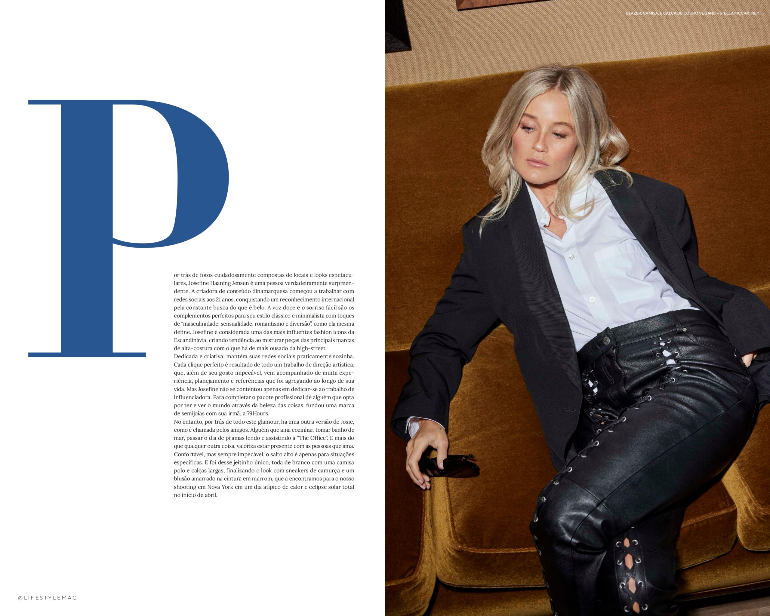 Página da Lifestyle Mag