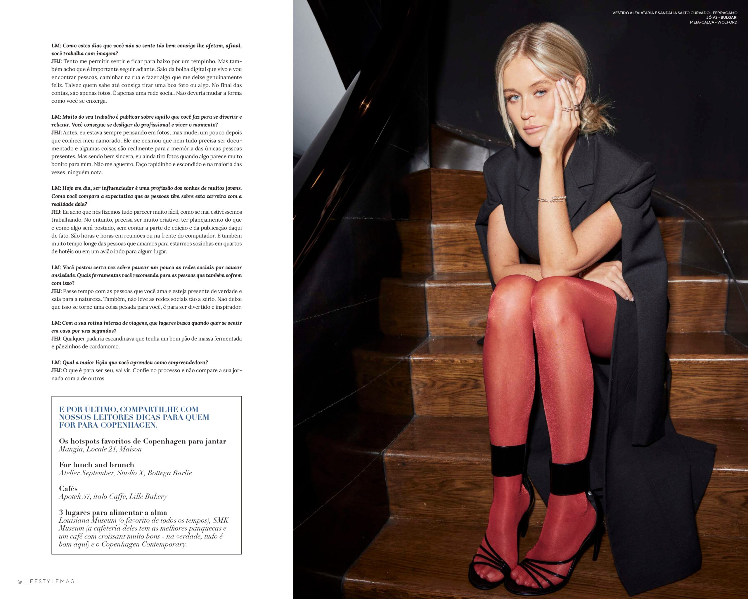 Página da Lifestyle Mag
