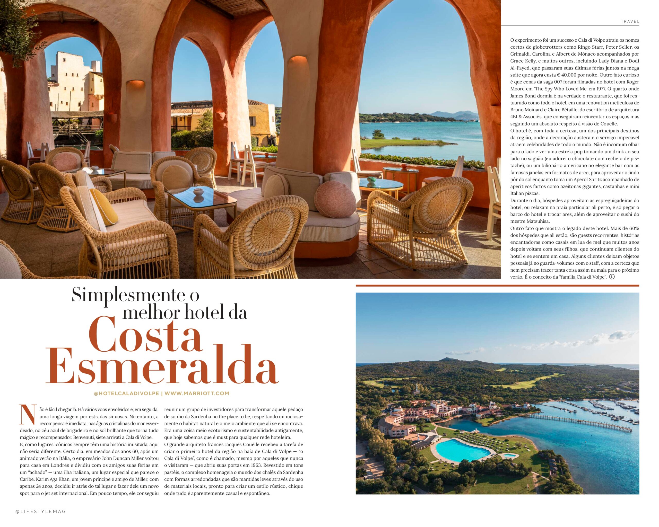 Página da Lifestyle Mag