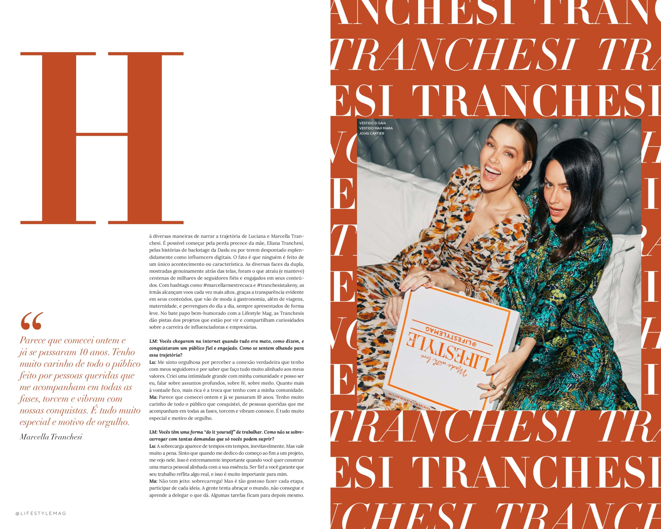 Página da Lifestyle Mag