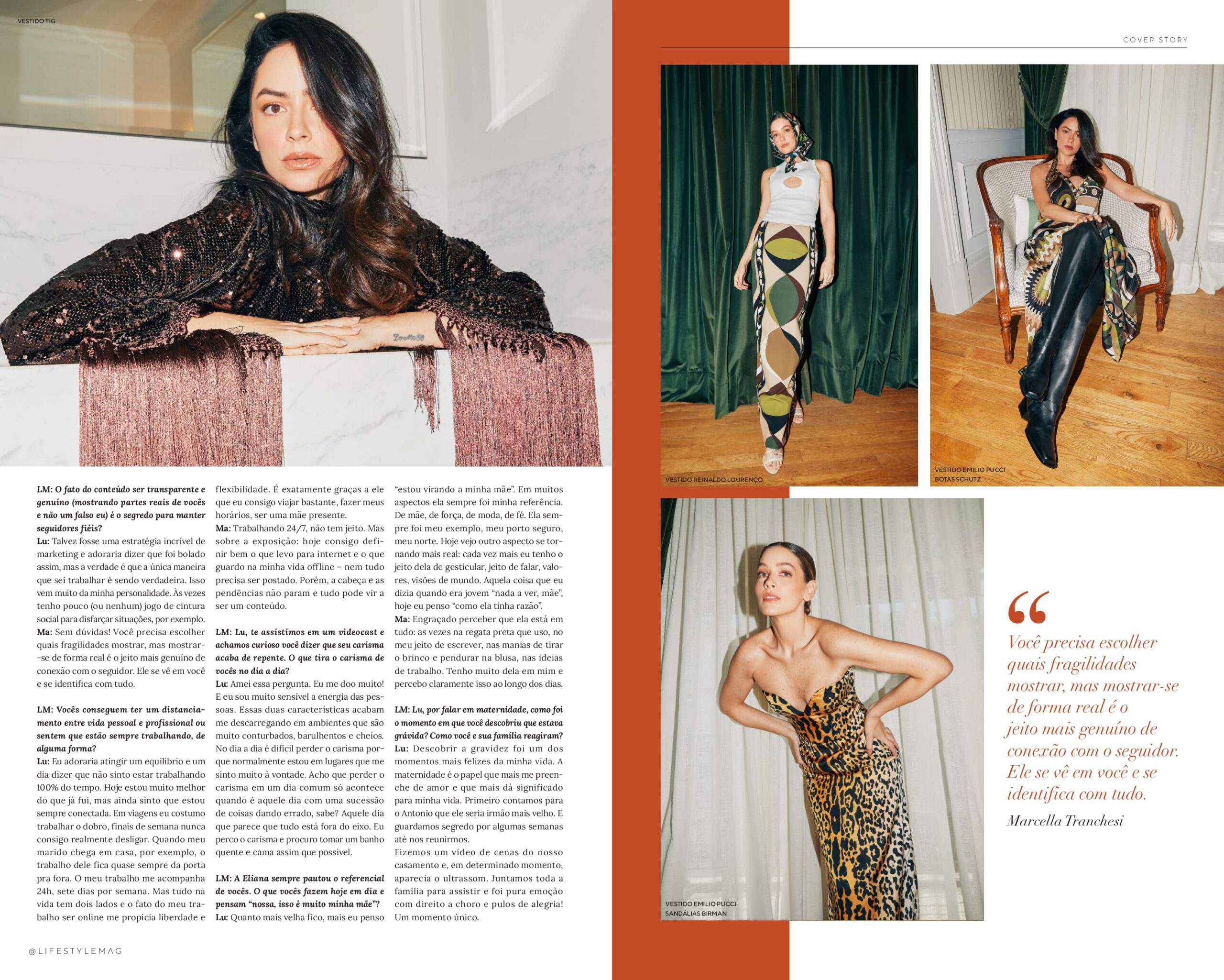 Página da Lifestyle Mag