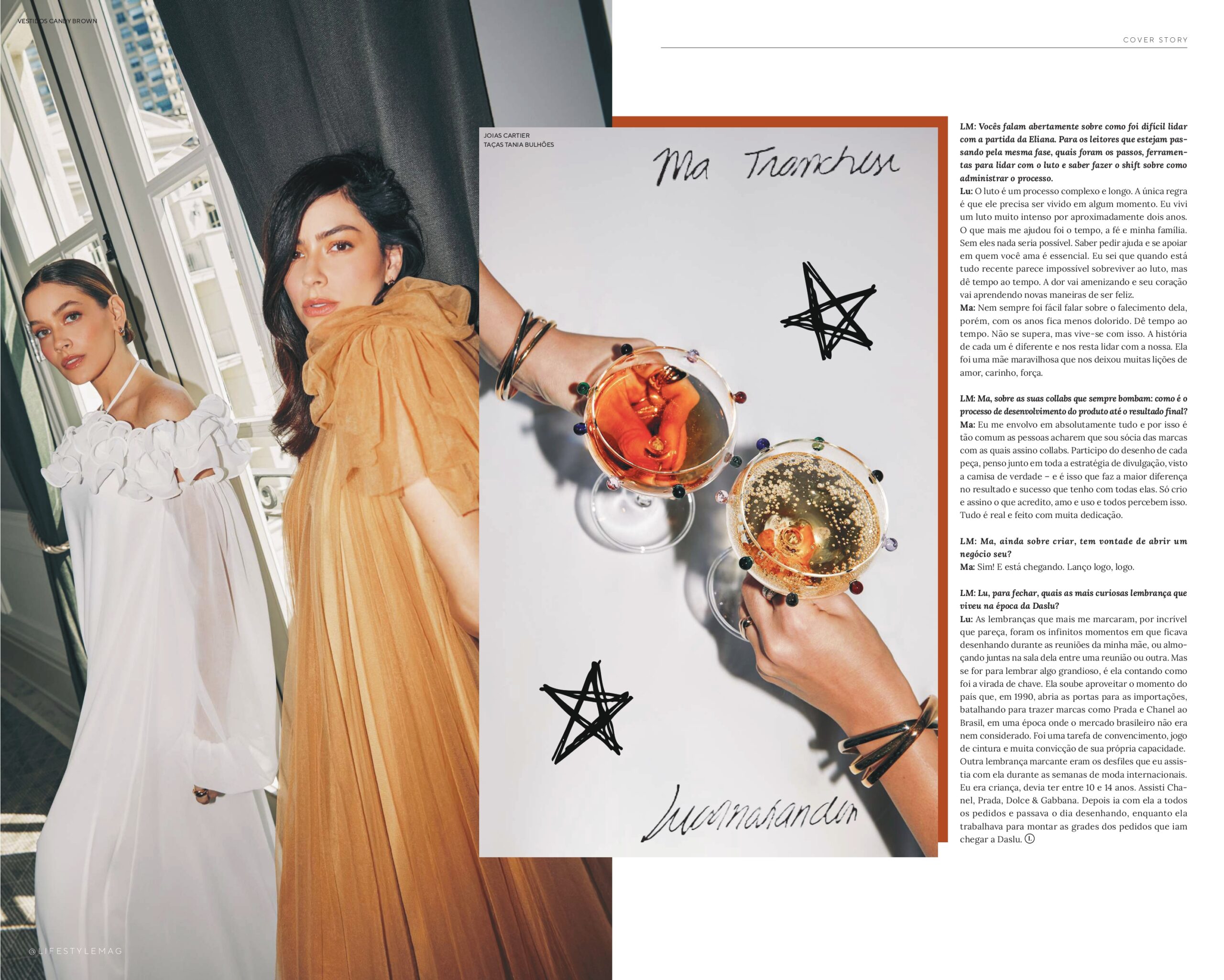 Página da Lifestyle Mag