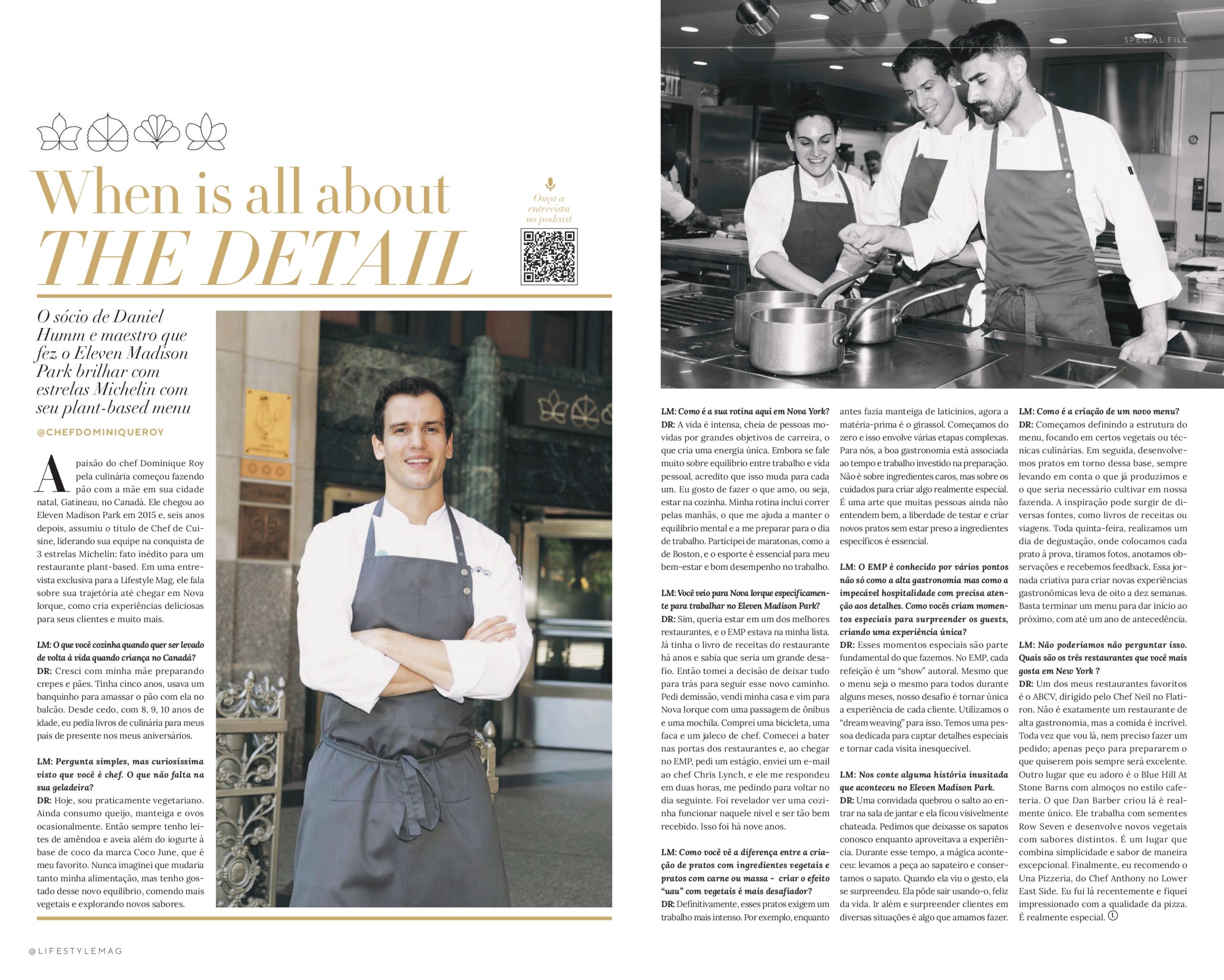 Página da Lifestyle Mag