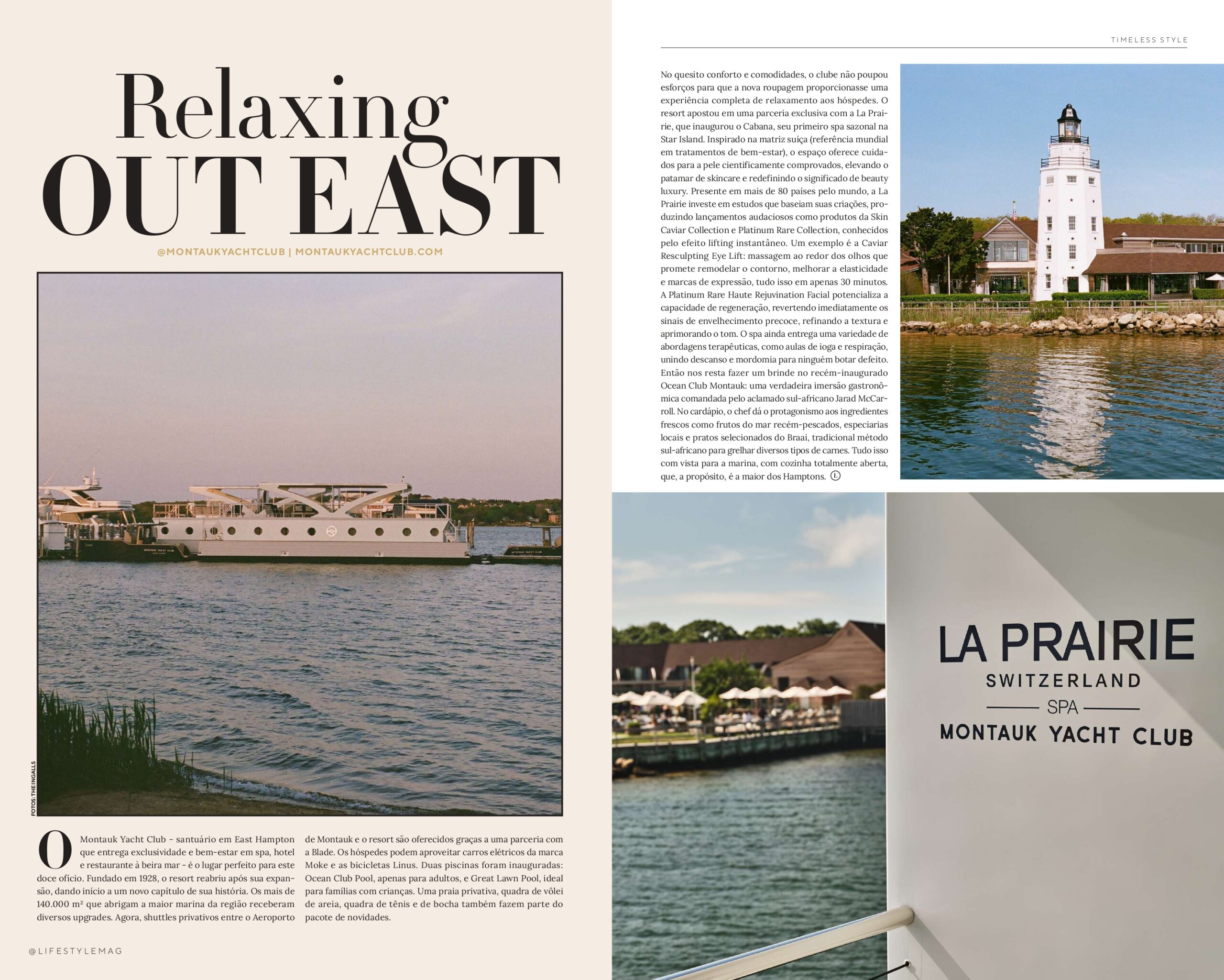 Página da Lifestyle Mag