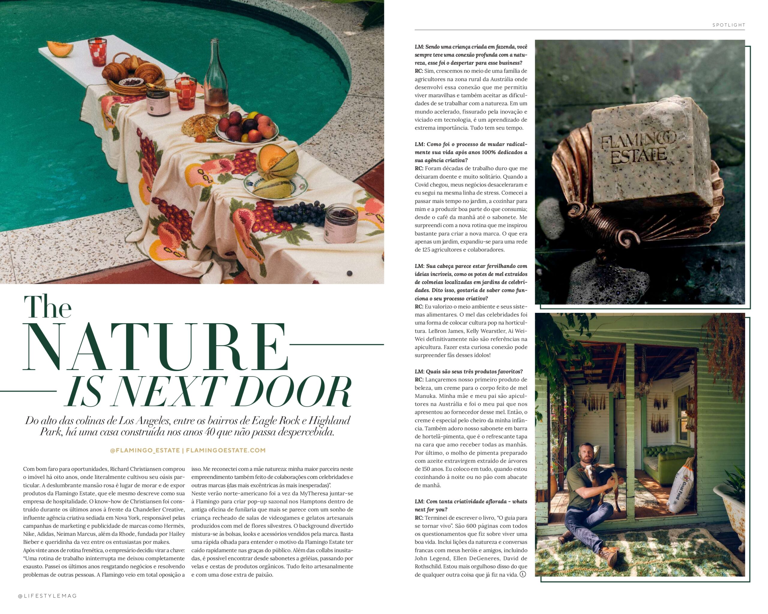 Página da Lifestyle Mag