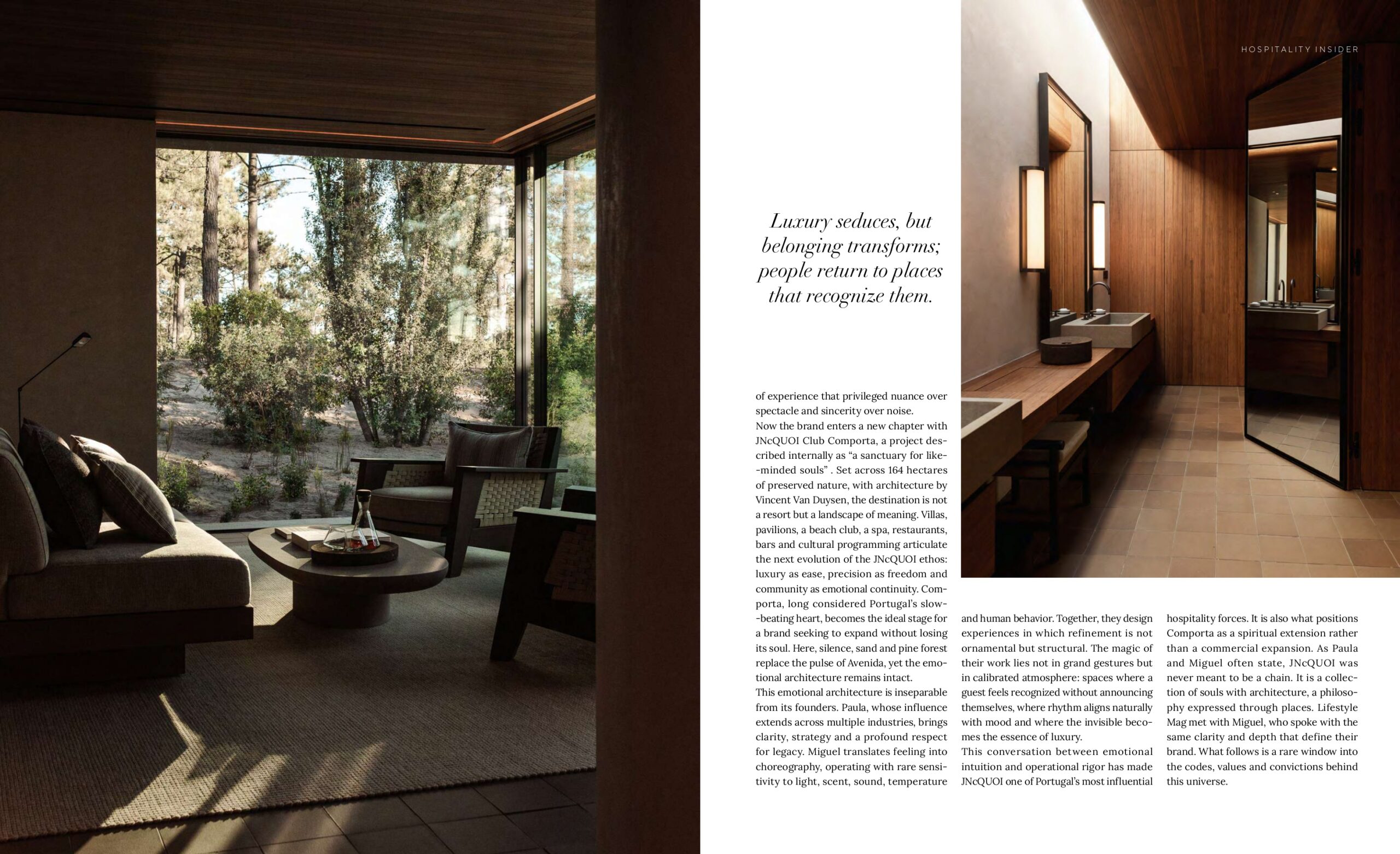 Página da Lifestyle Mag
