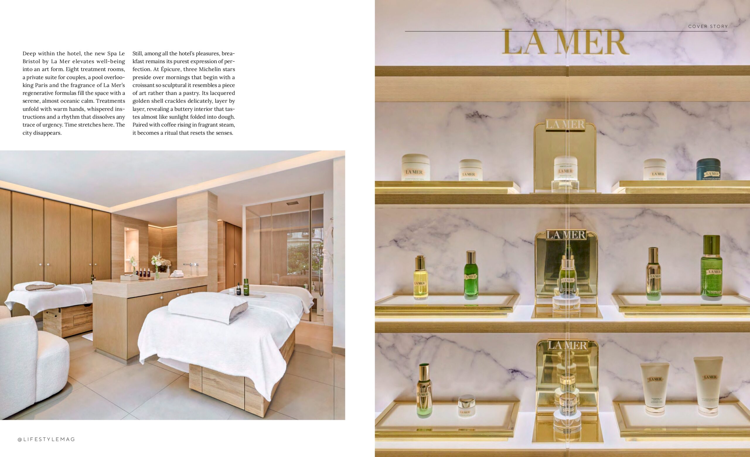 Página da Lifestyle Mag