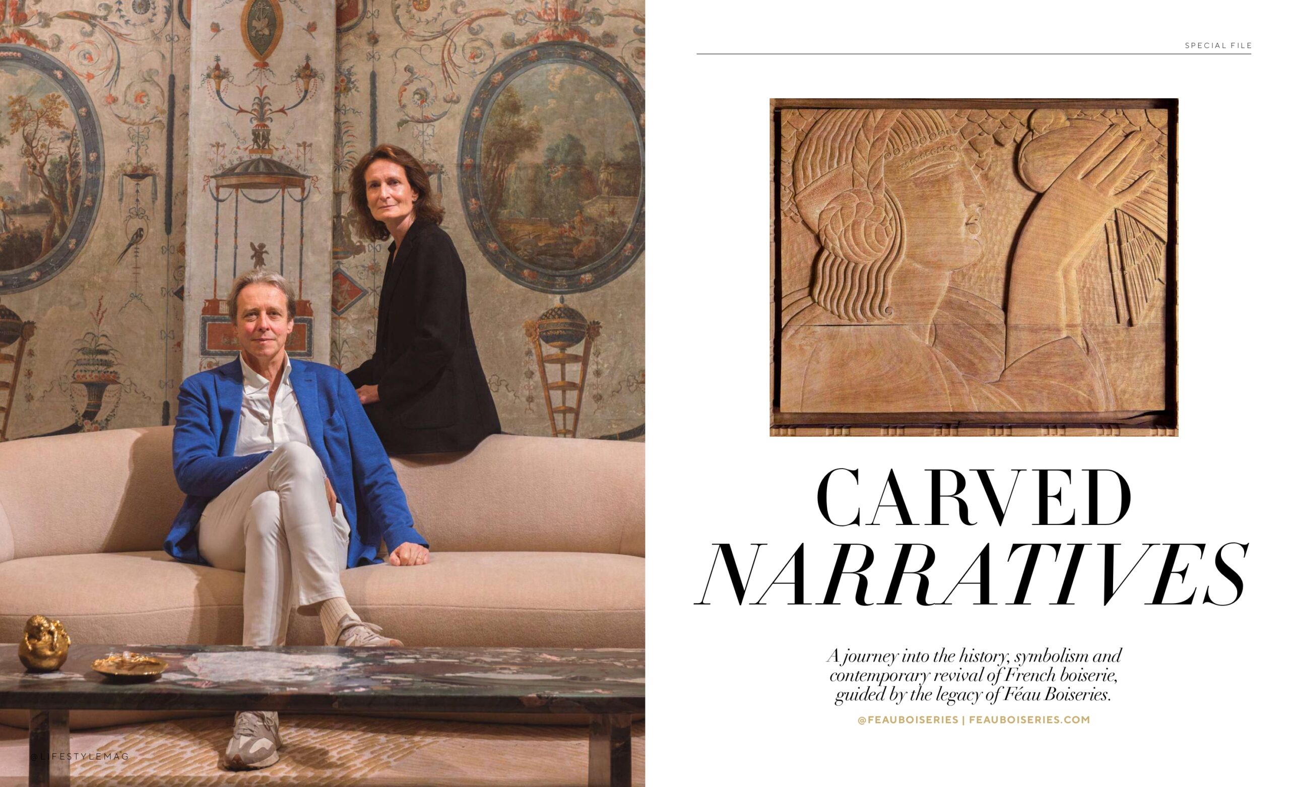 Página da Lifestyle Mag