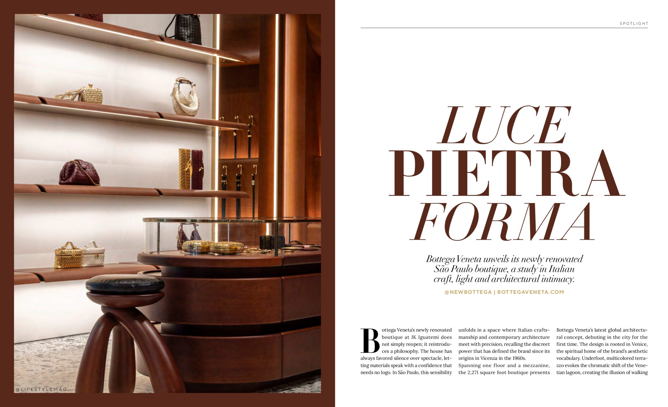 Página da Lifestyle Mag