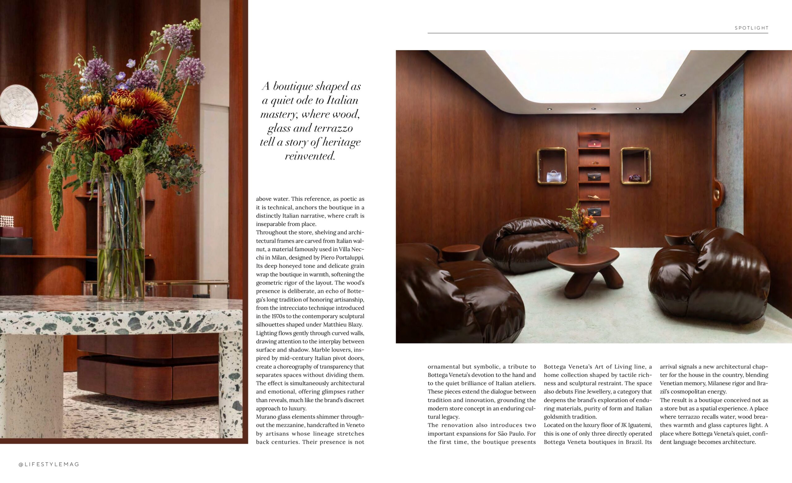 Página da Lifestyle Mag