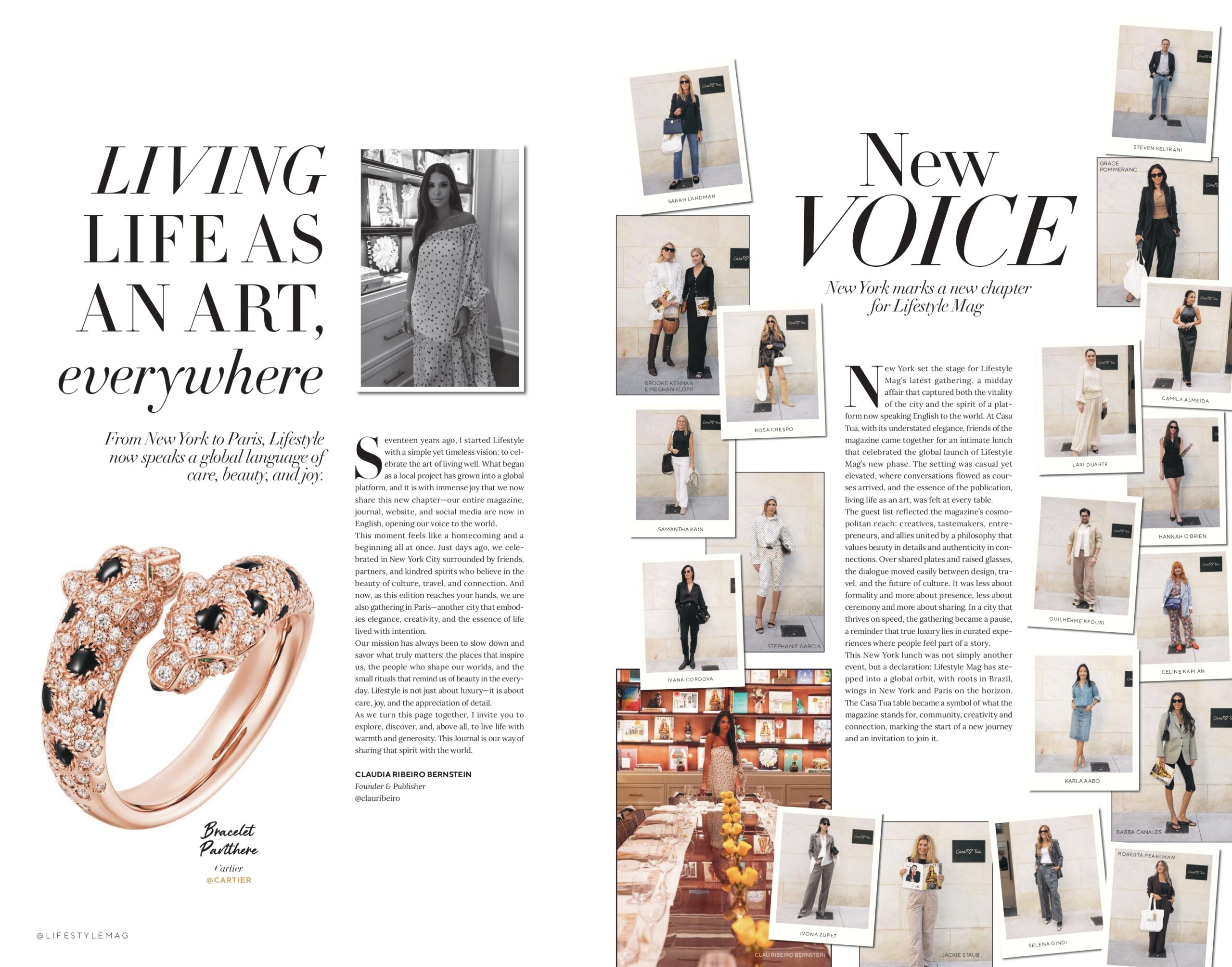 Página da Lifestyle Mag