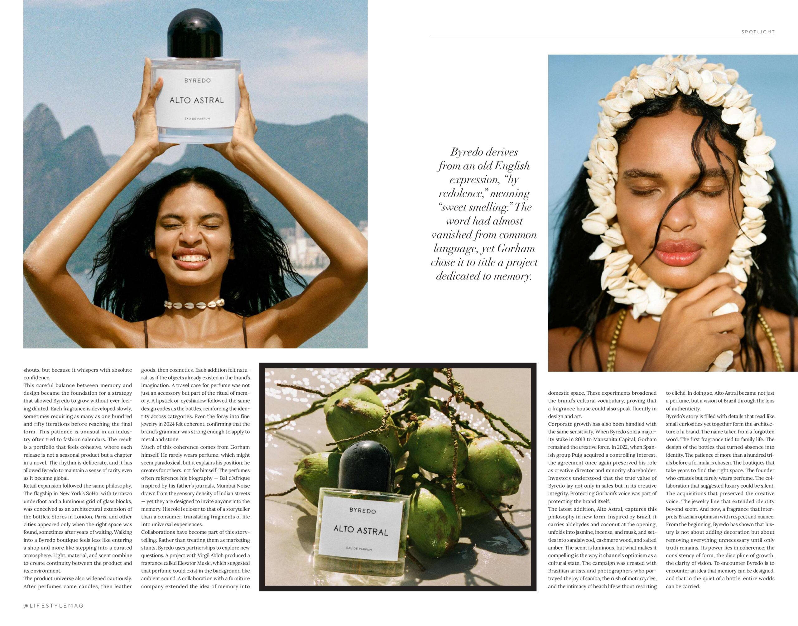 Página da Lifestyle Mag