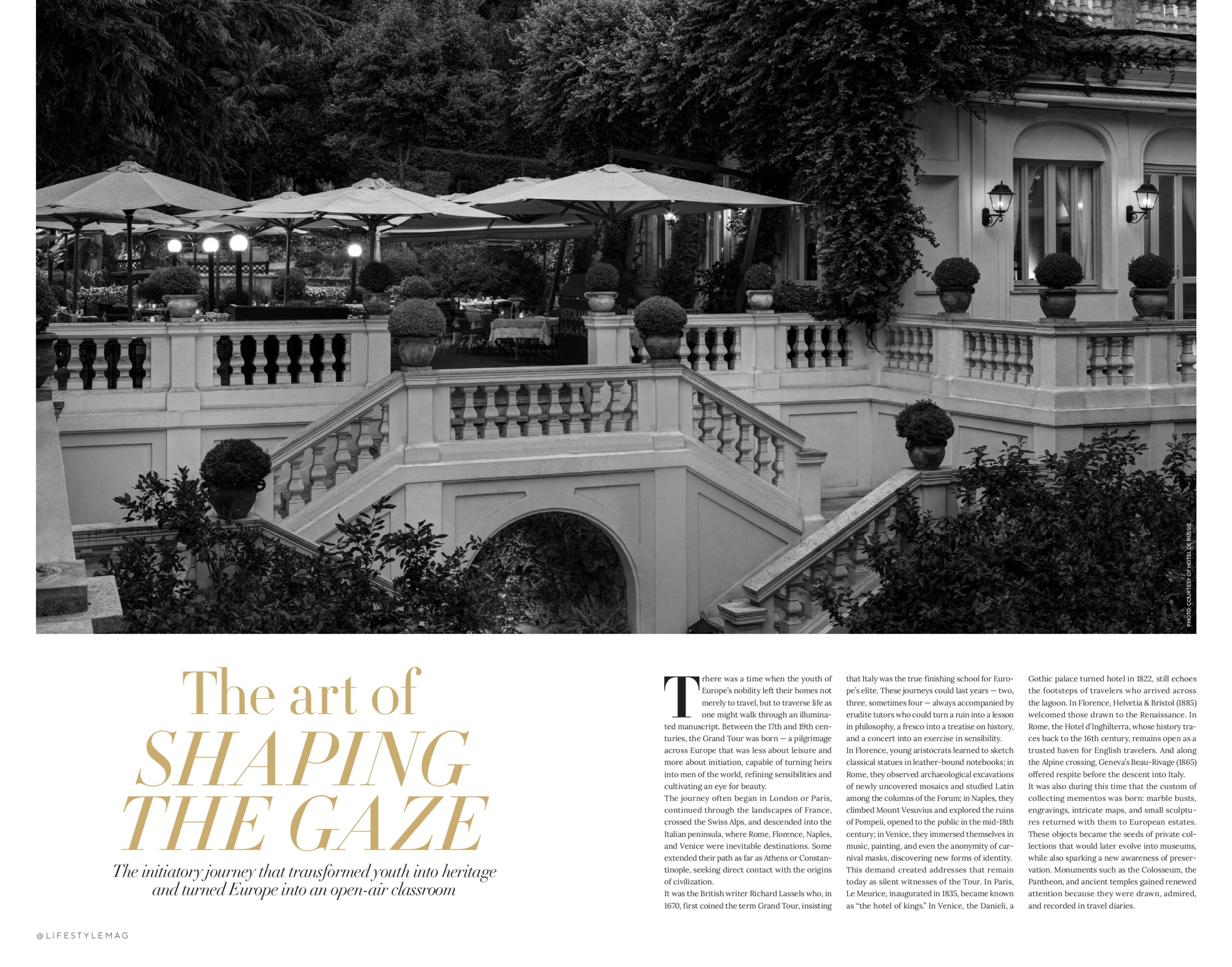 Página da Lifestyle Mag