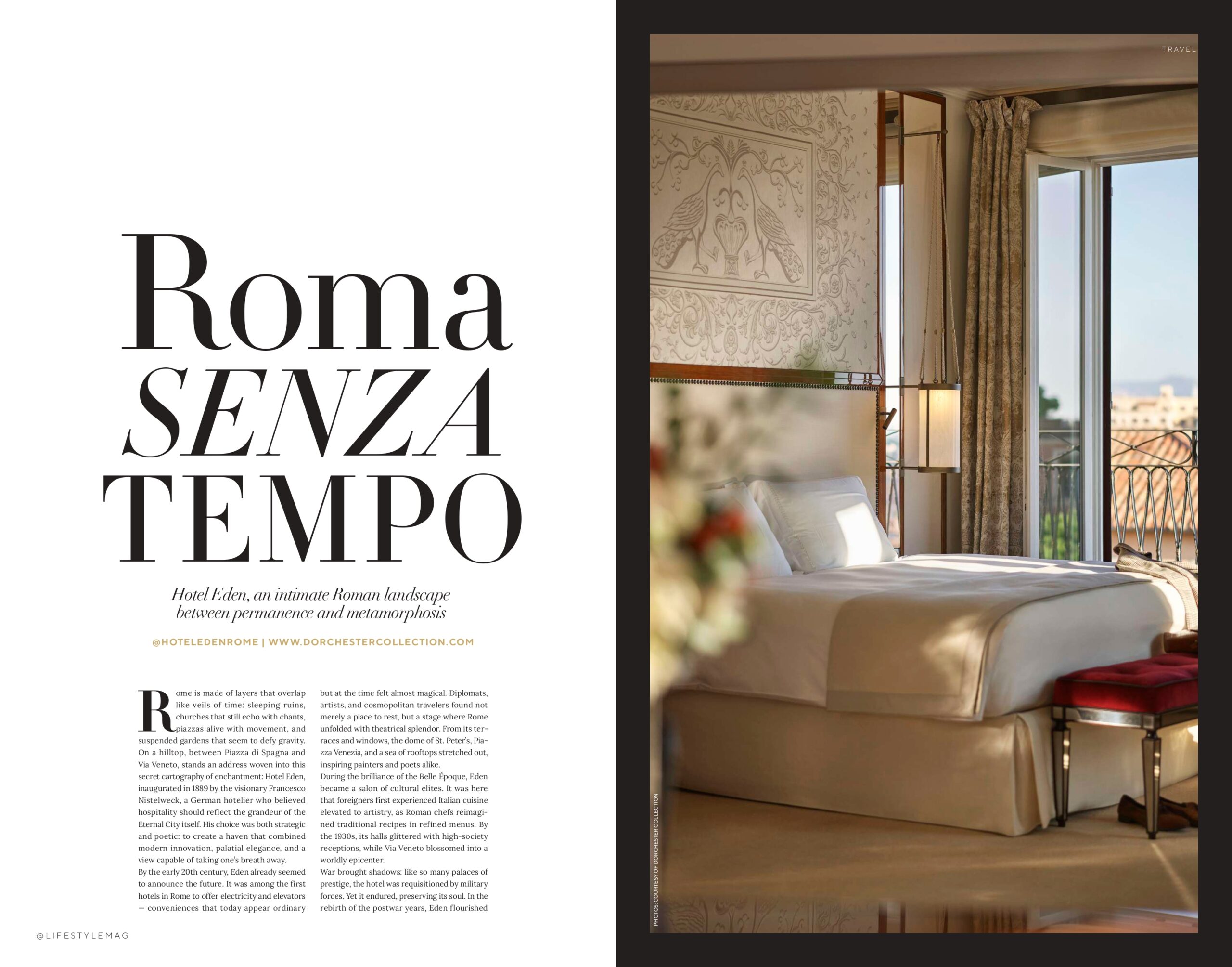 Página da Lifestyle Mag