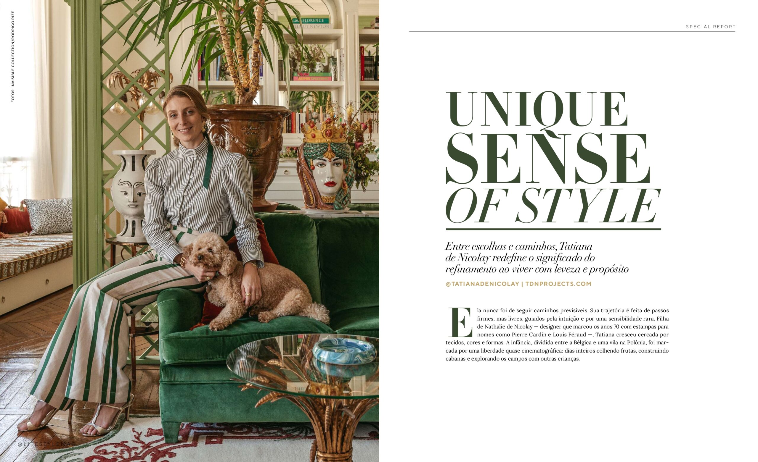 Página da Lifestyle Mag