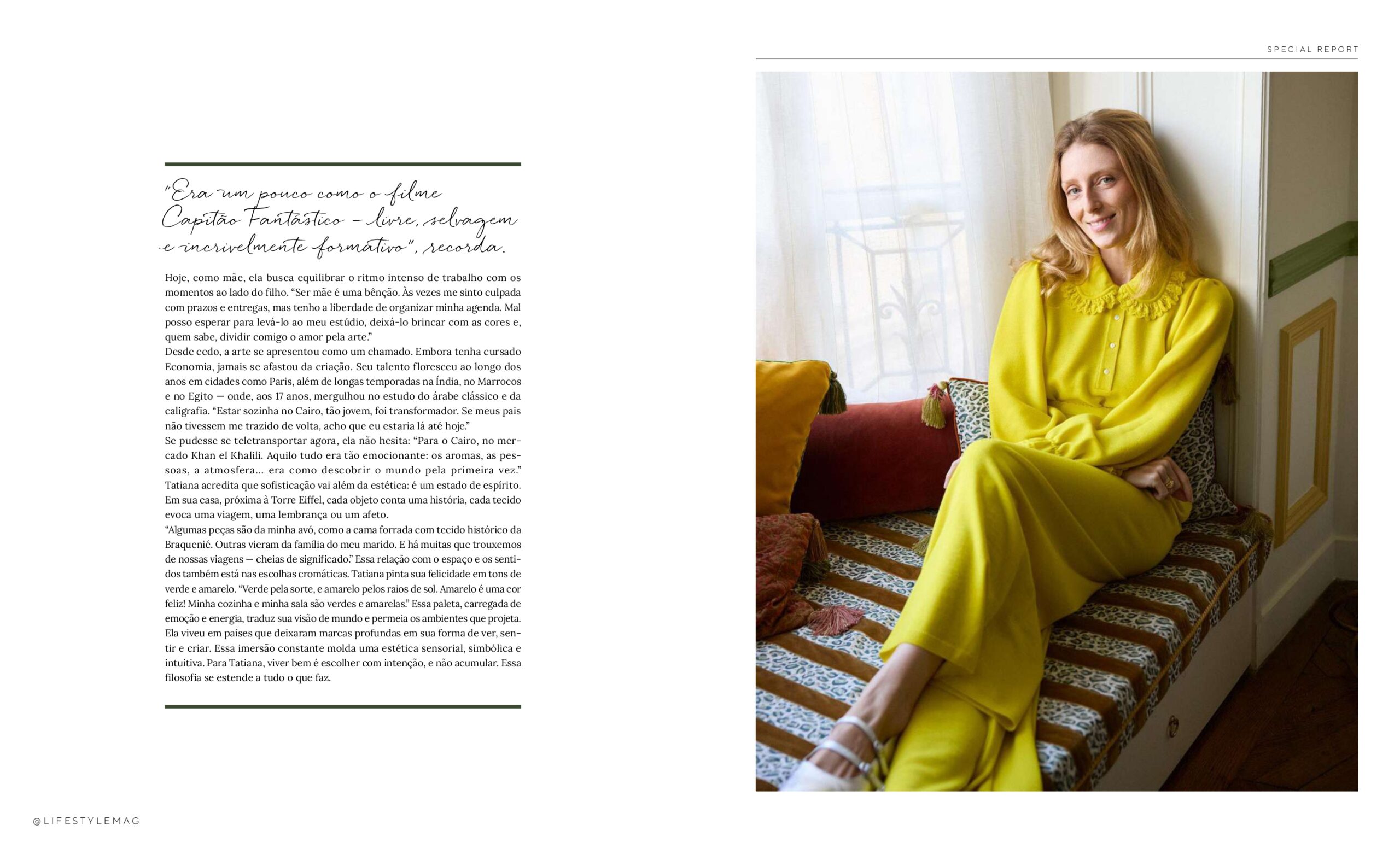 Página da Lifestyle Mag