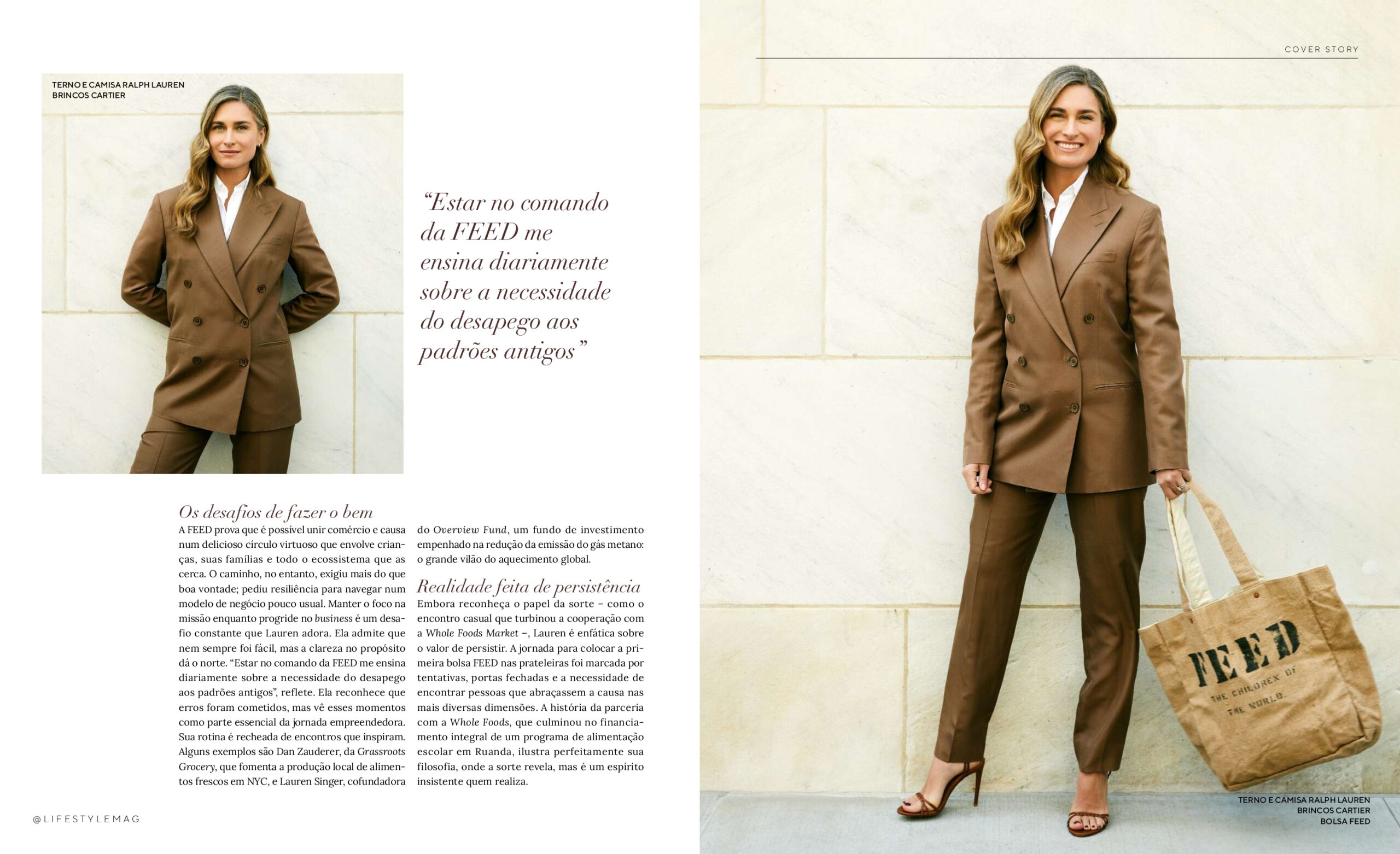 Página da Lifestyle Mag