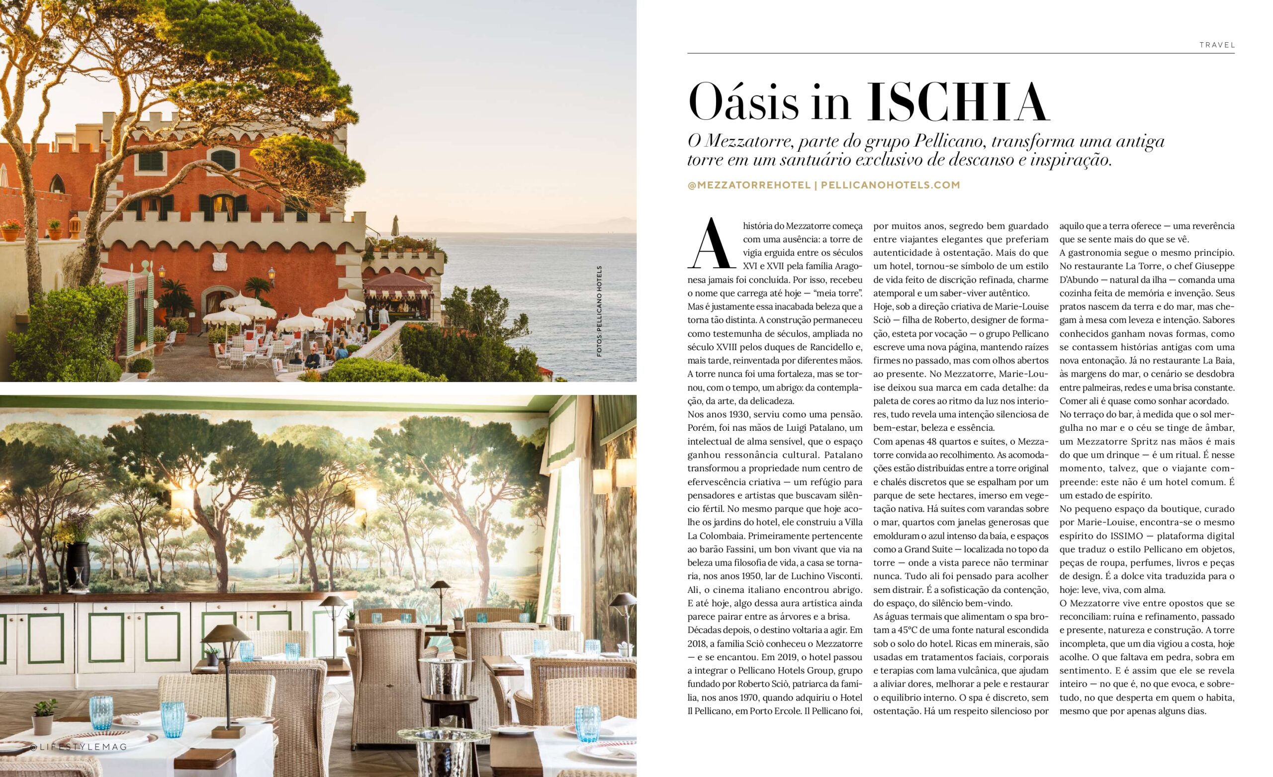 Página da Lifestyle Mag
