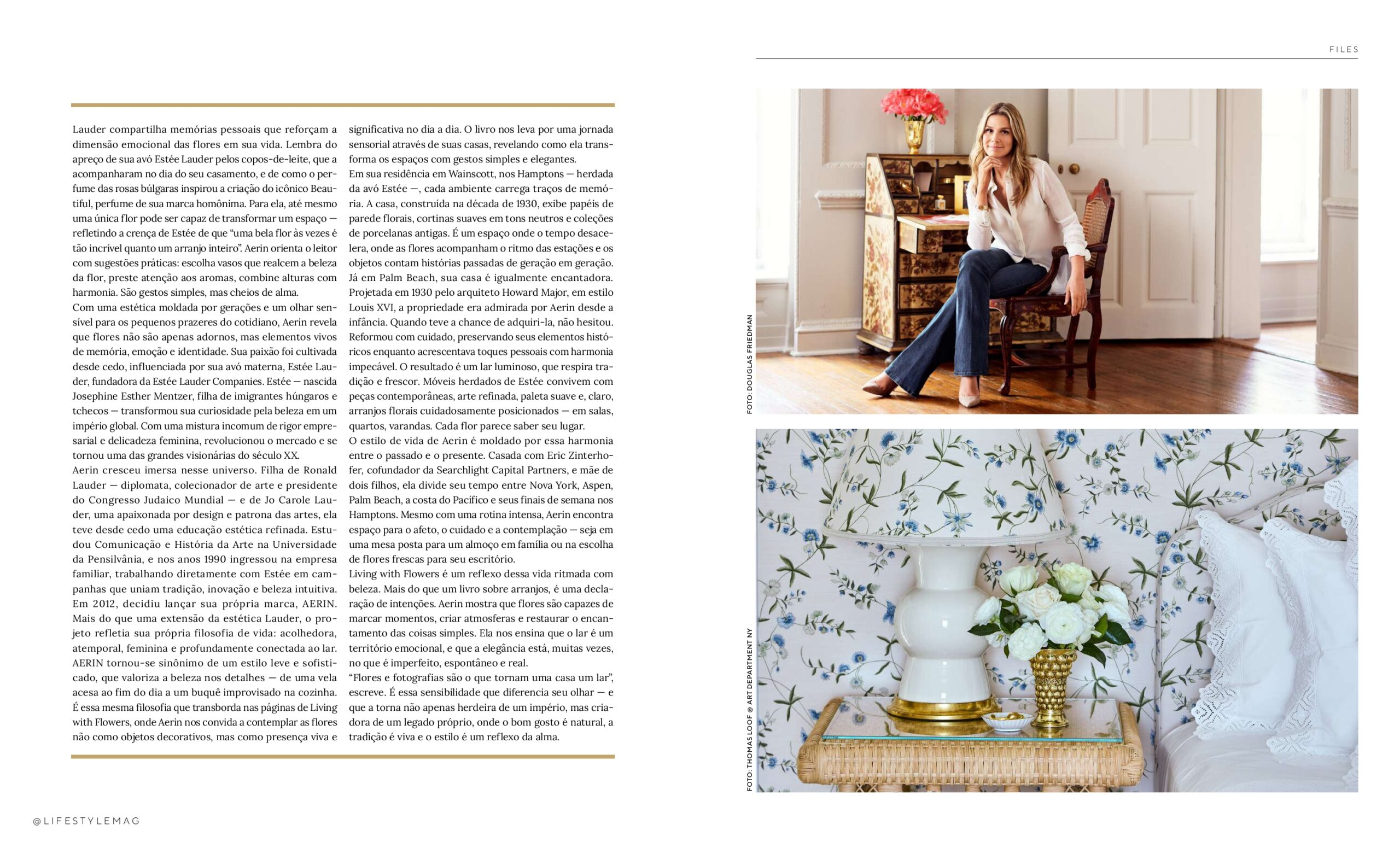Página da Lifestyle Mag