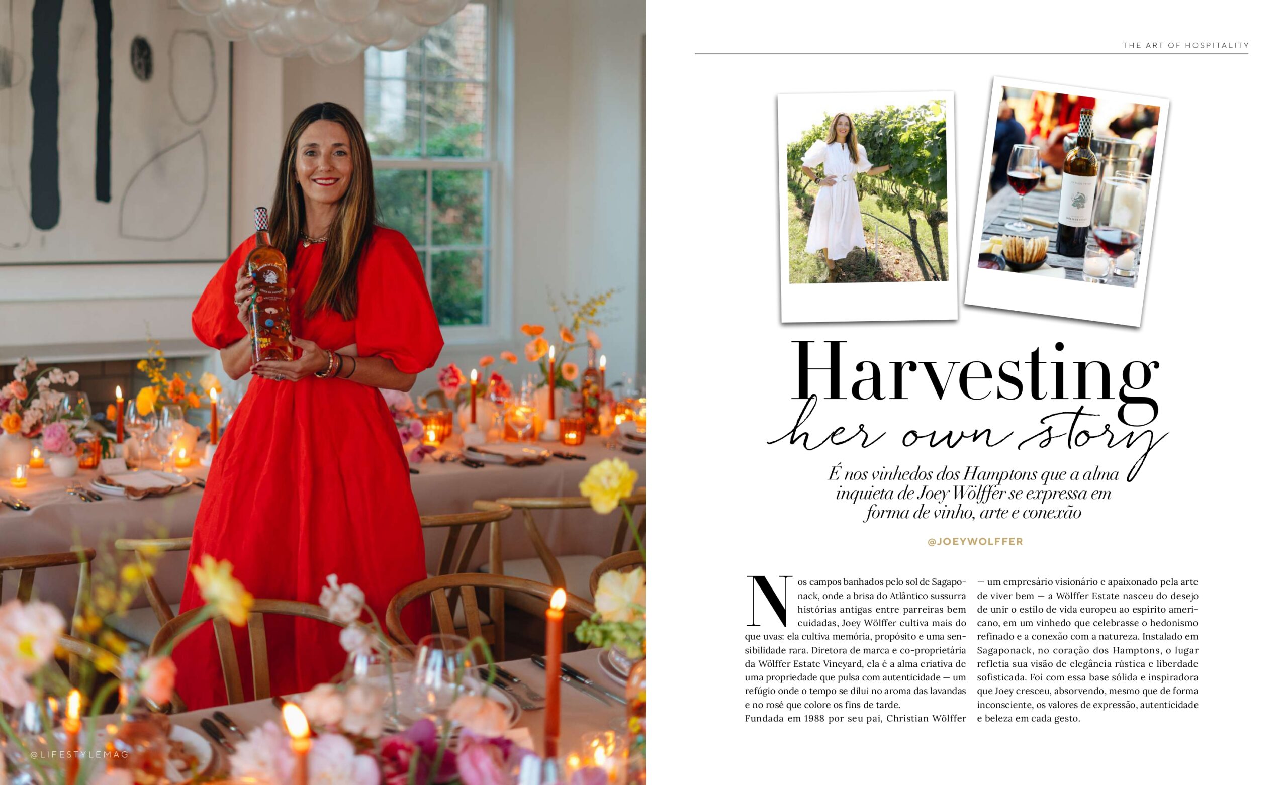 Página da Lifestyle Mag