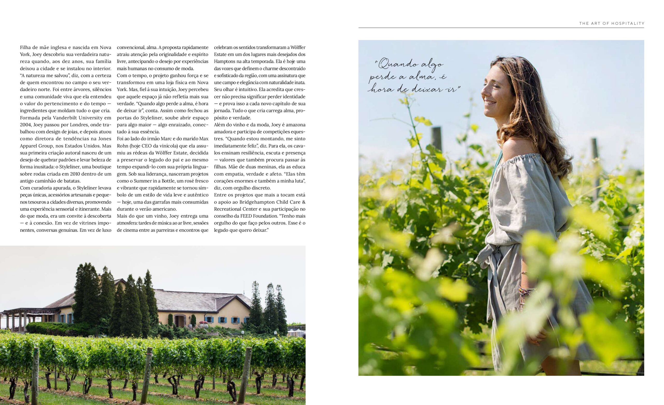 Página da Lifestyle Mag