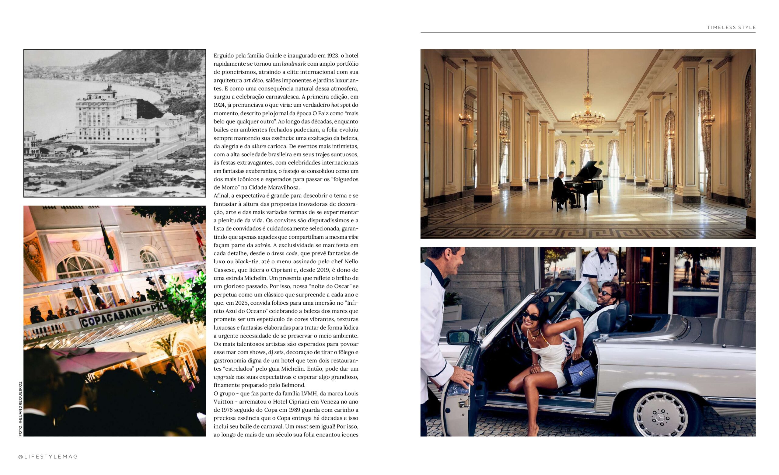 Página da Lifestyle Mag