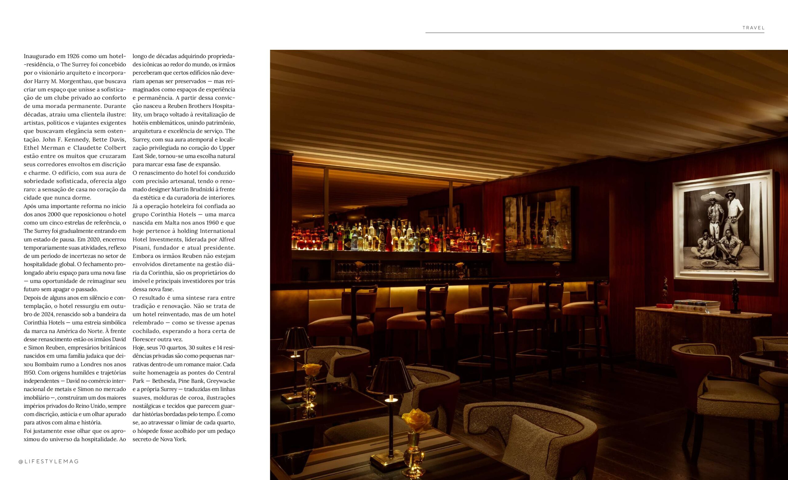Página da Lifestyle Mag
