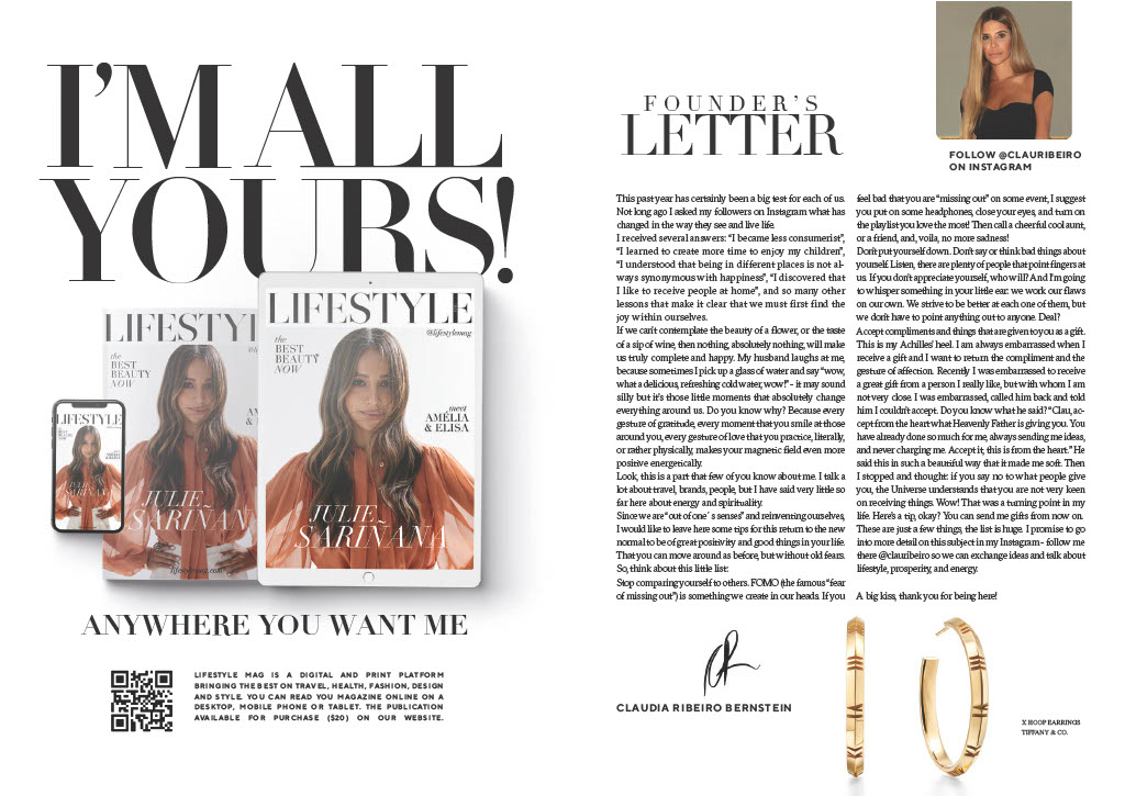 Página da Lifestyle Mag