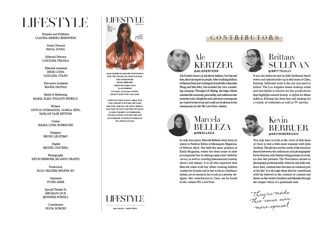 Página da Lifestyle Mag