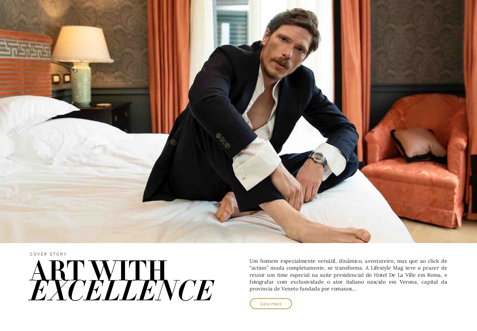 Página da Lifestyle Mag