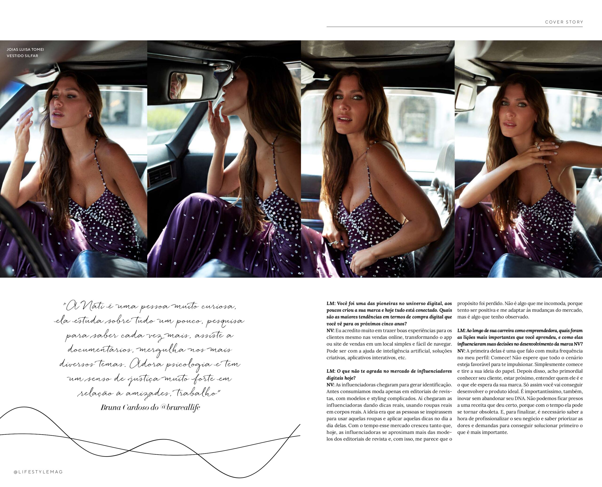 Página da Lifestyle Mag