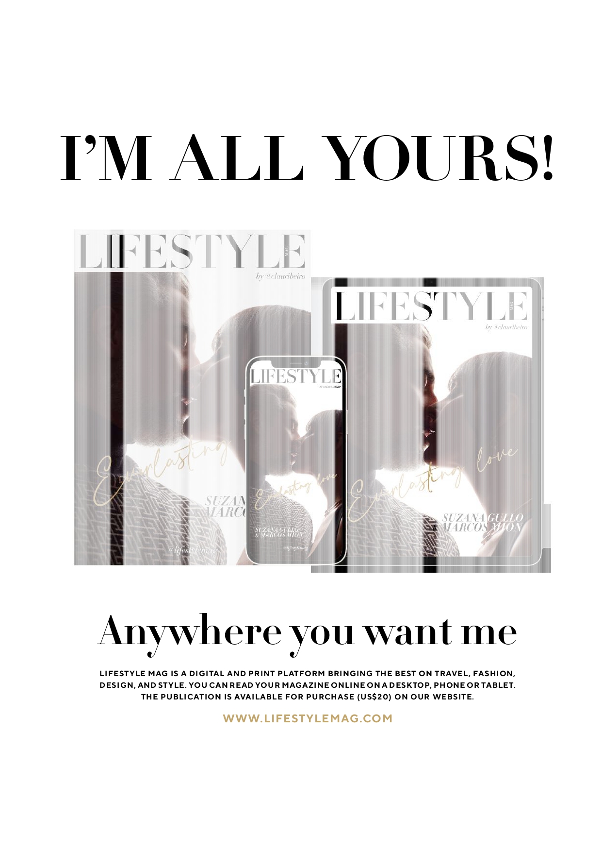 Página da Lifestyle Mag