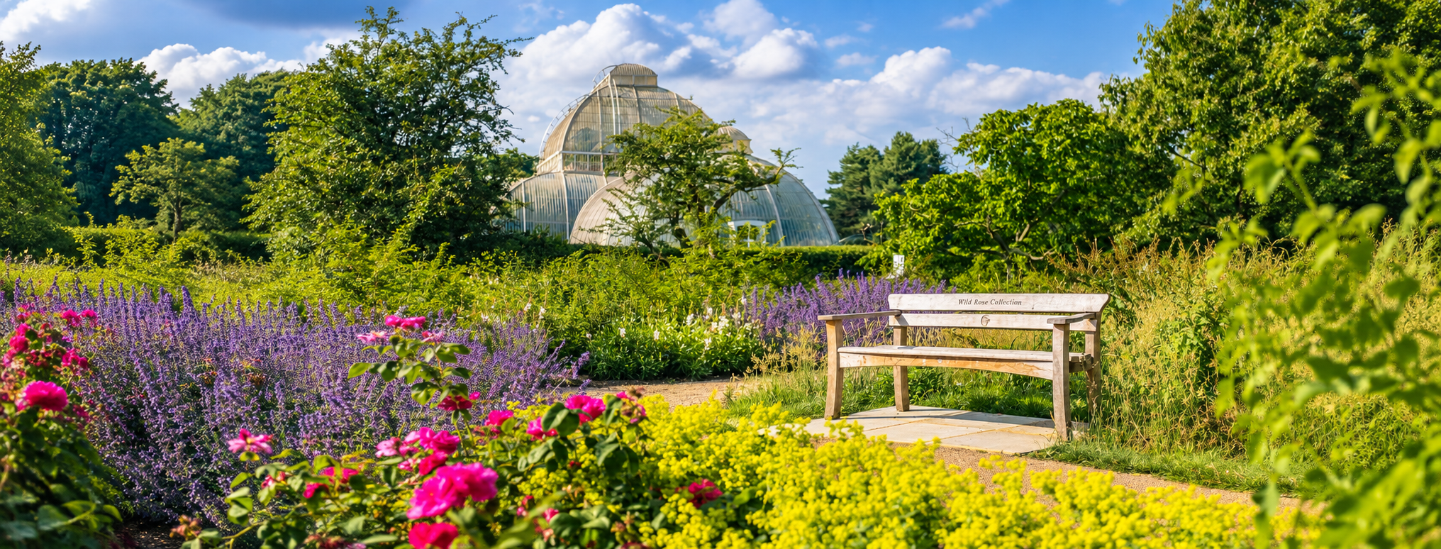 Wild Rose Garden RBG Kew - @lifestylemag - www.lifestylemag.com