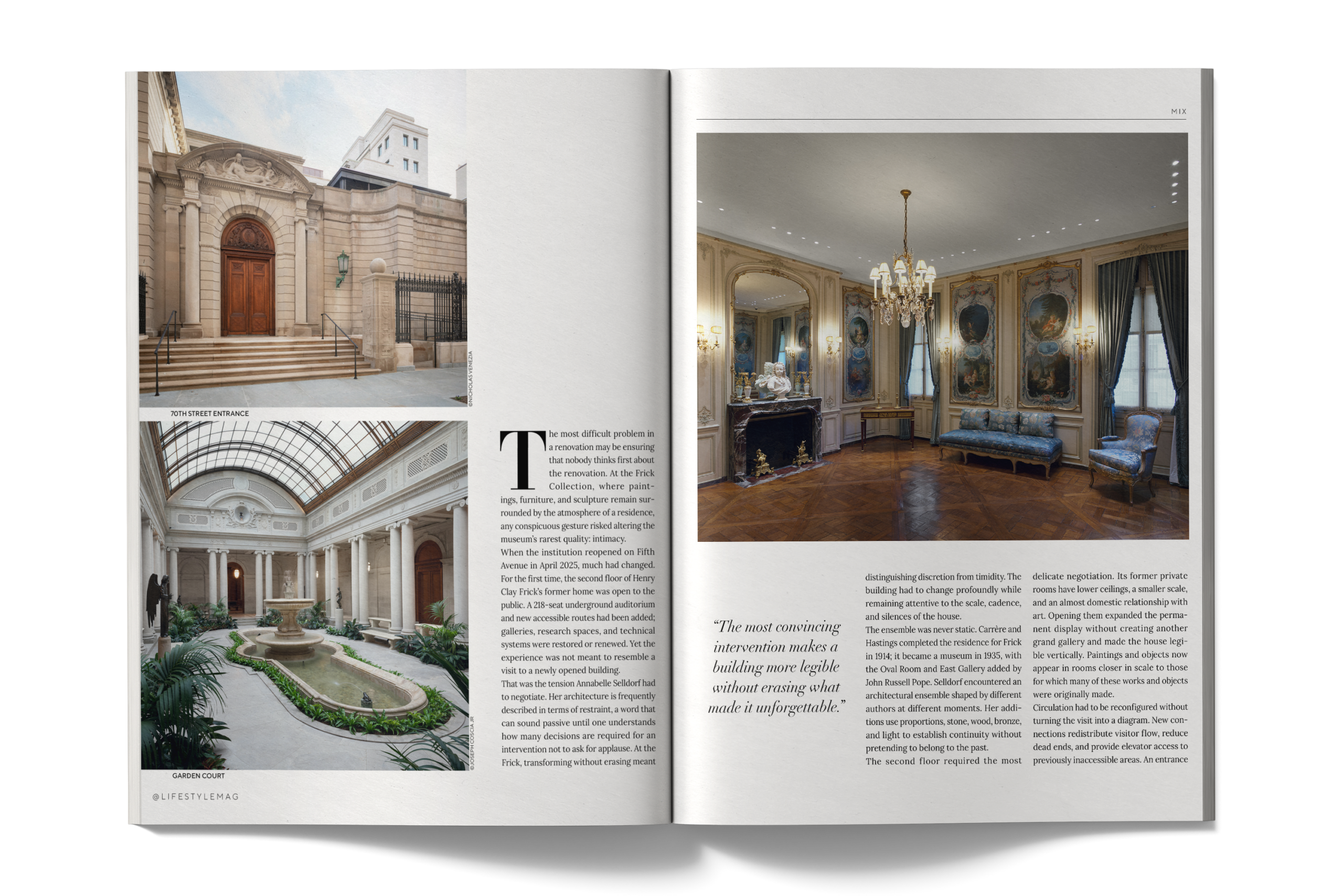 Página da Lifestyle Mag