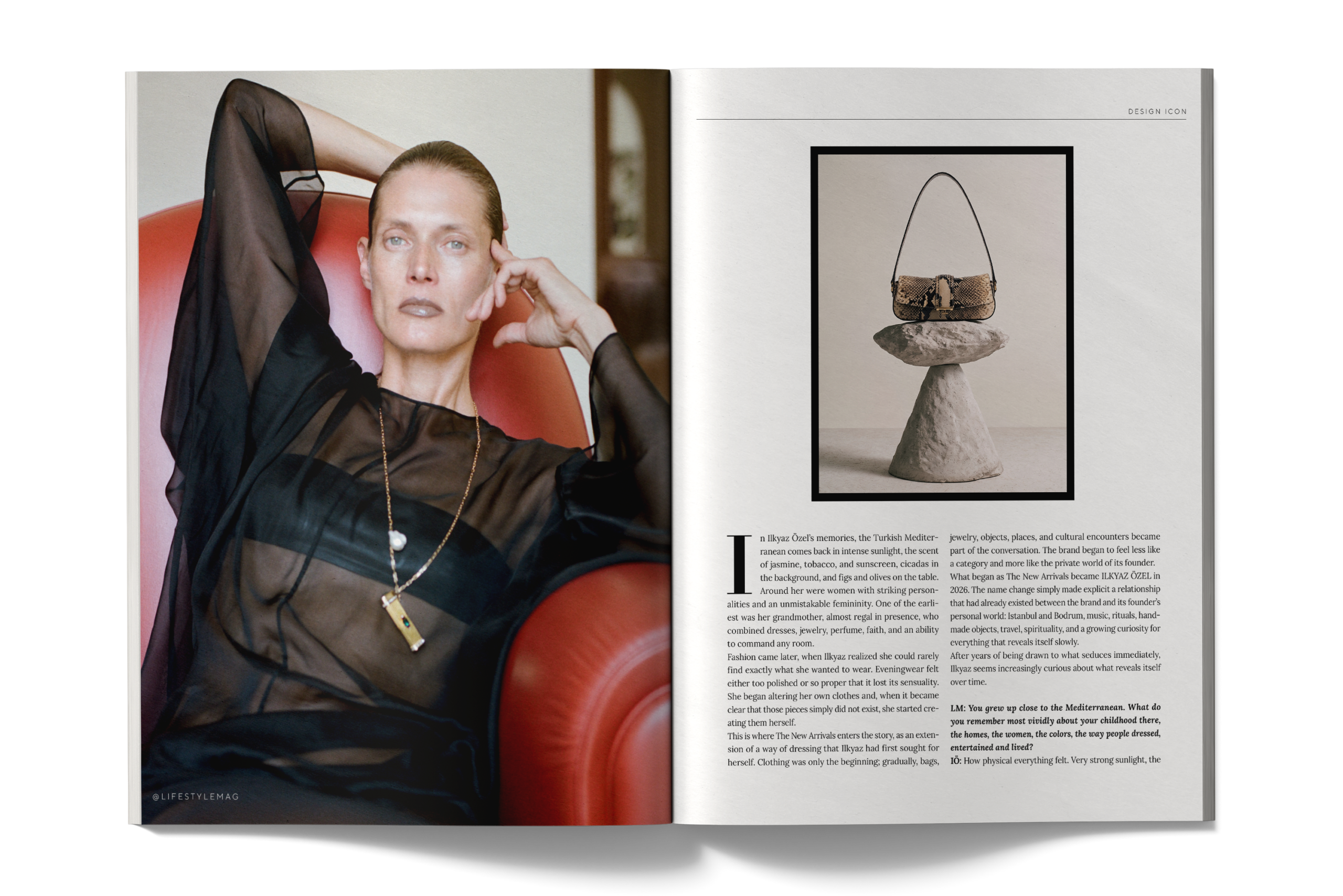 Página da Lifestyle Mag