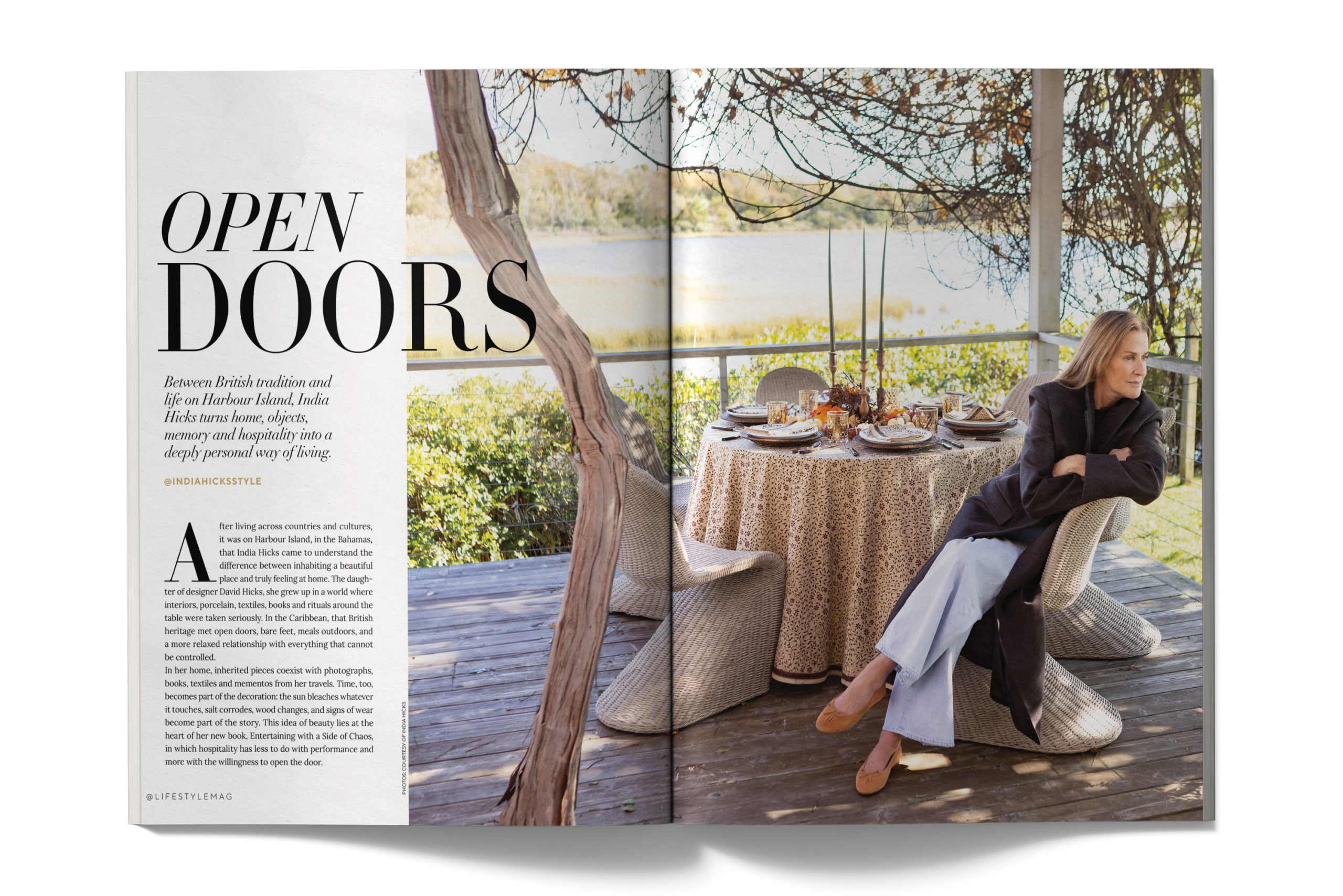 Página da Lifestyle Mag
