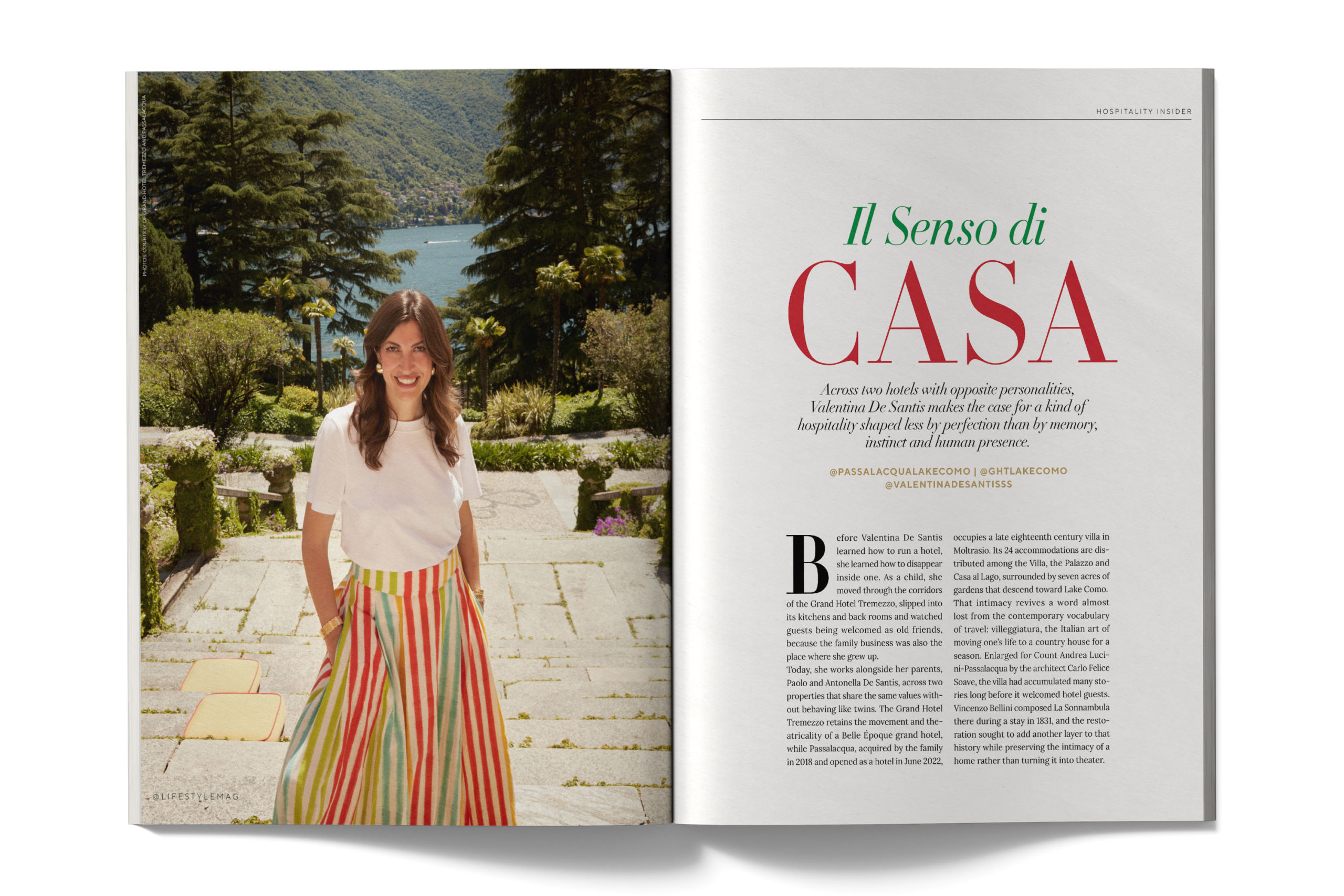 Página da Lifestyle Mag